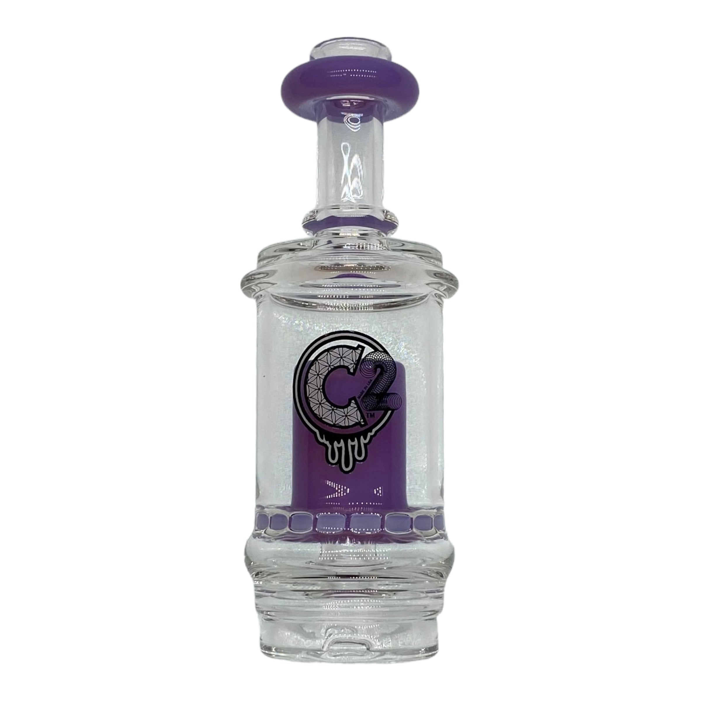 Custom Creations - Puffco Peak Glass Attachment - Pastel Purple