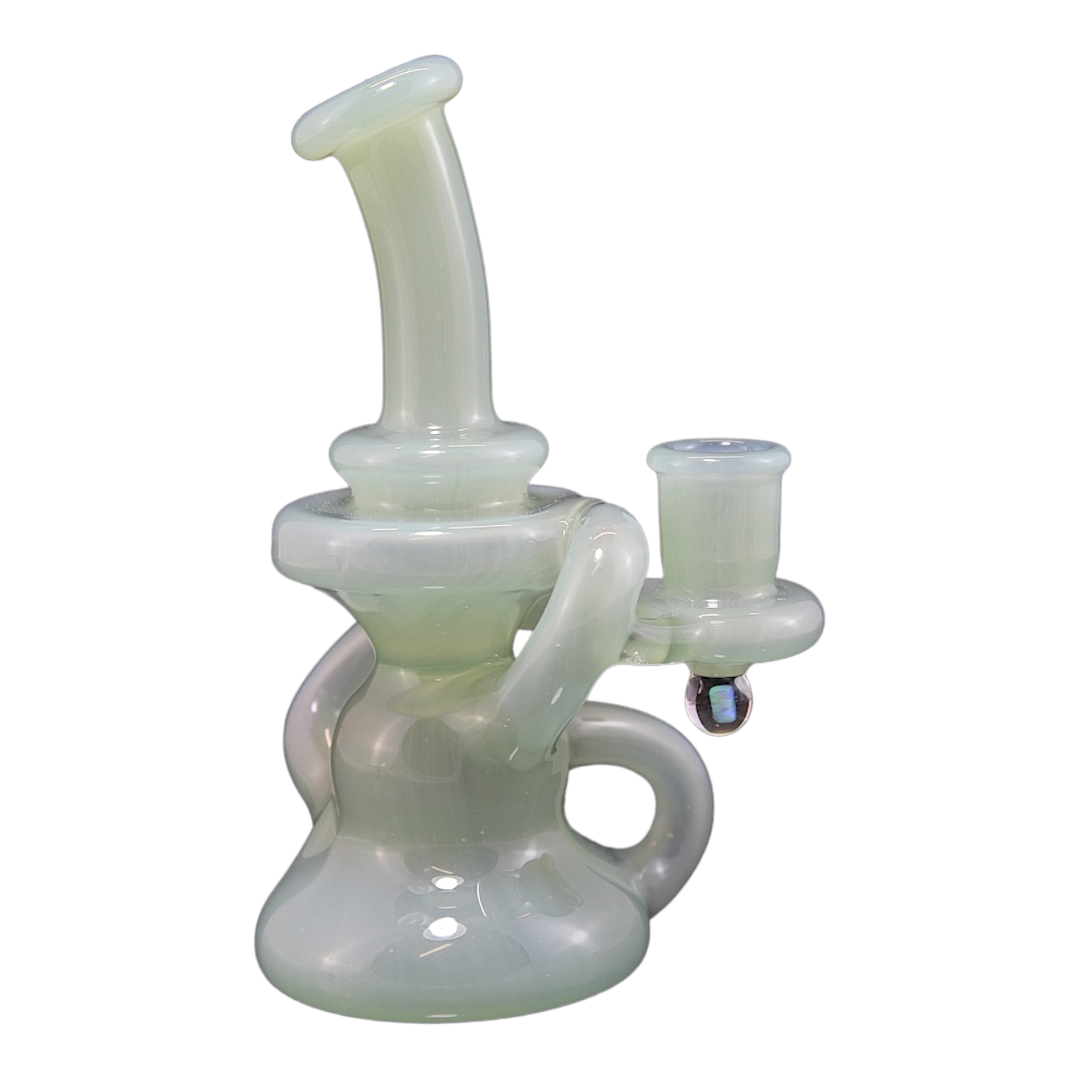 Santa Cruz Glass - Fromunda Cheese Klein Recycler Dab Rig