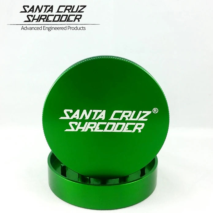 weed grinder Santa Cruz Shredder Medium 2 Piece Green for sale