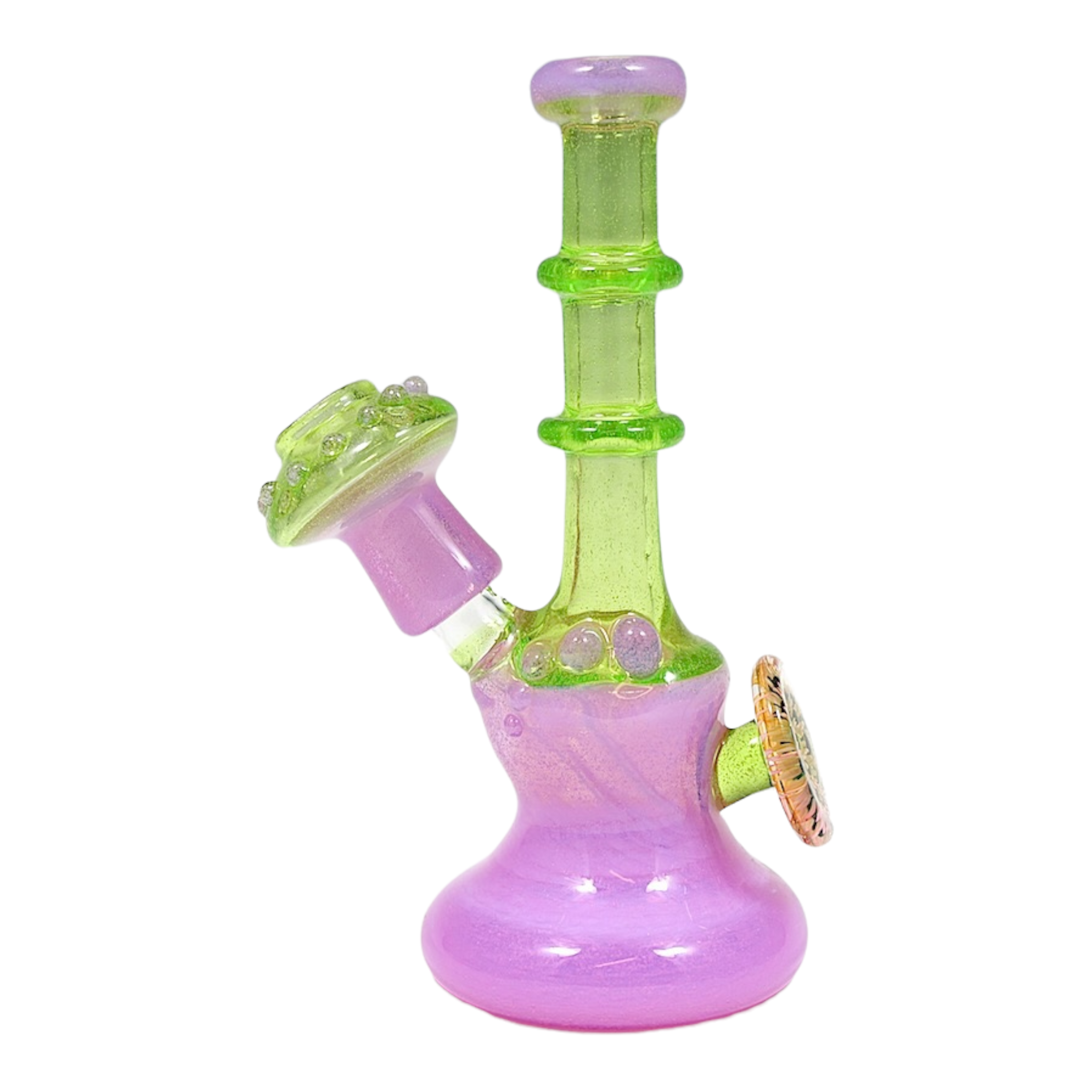 EBOX Glass - Haterade Pink Slyme Minitube Dab Rig