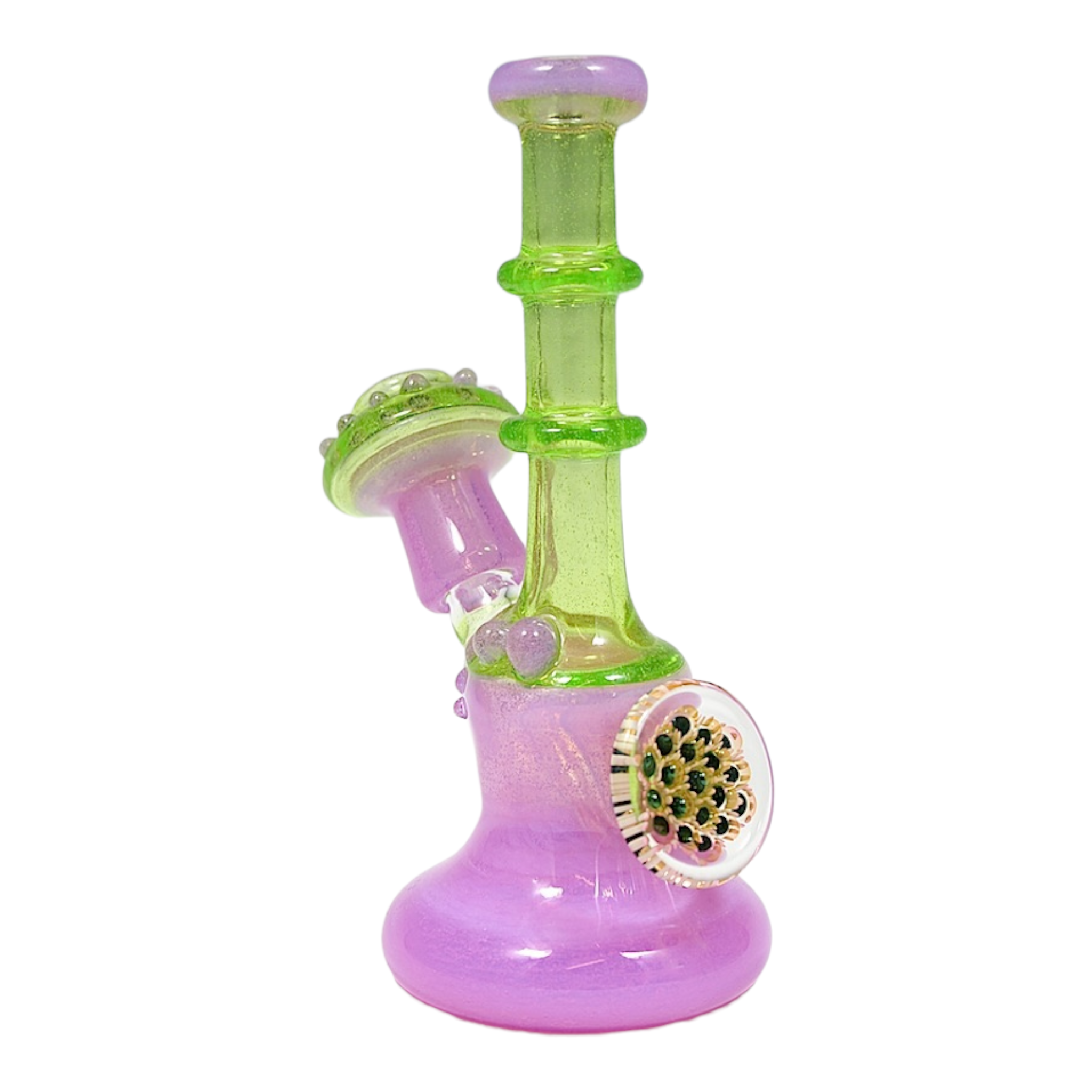 EBOX Glass - Haterade Pink Slyme Minitube Dab Rig