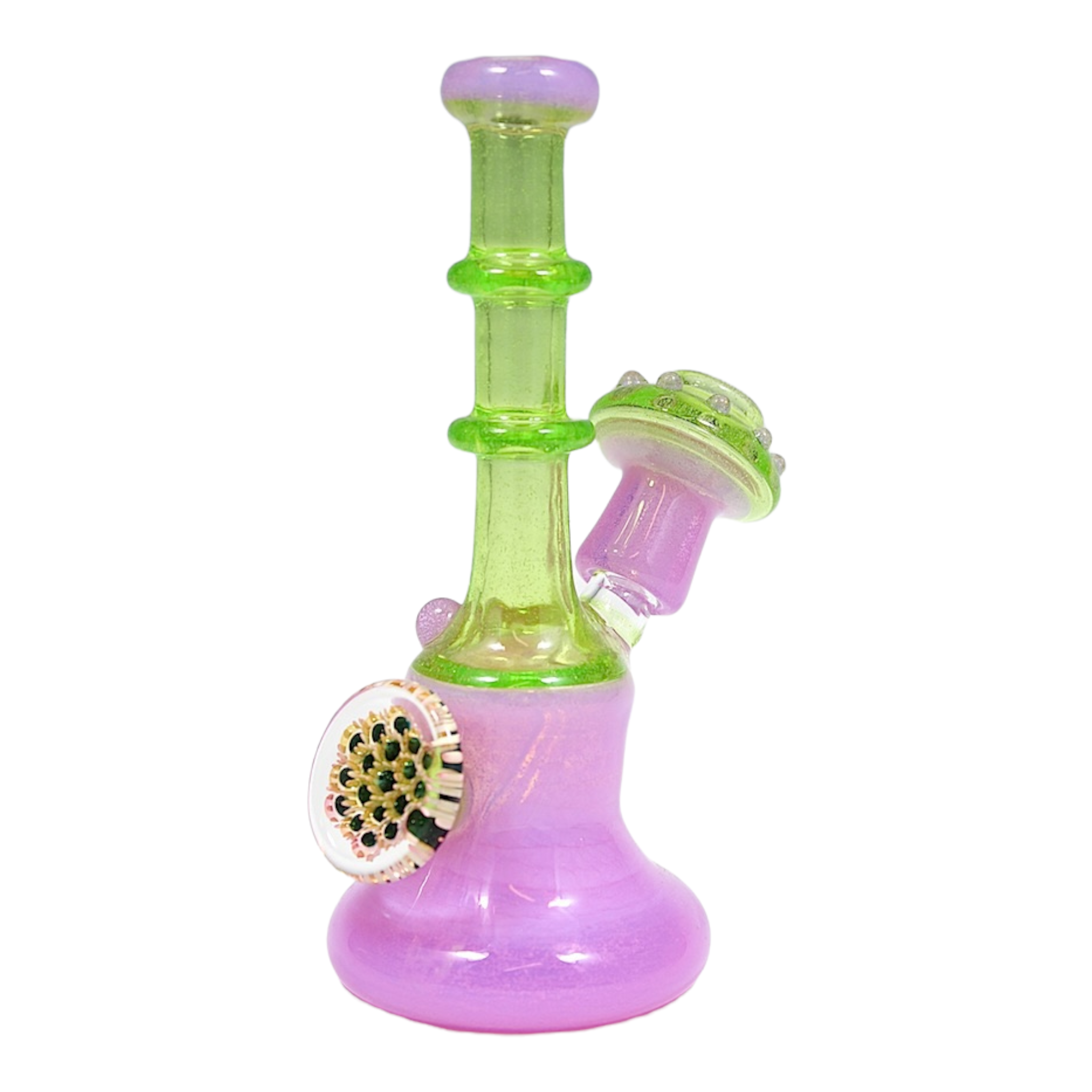 EBOX Glass - Haterade Pink Slyme Minitube Dab Rig