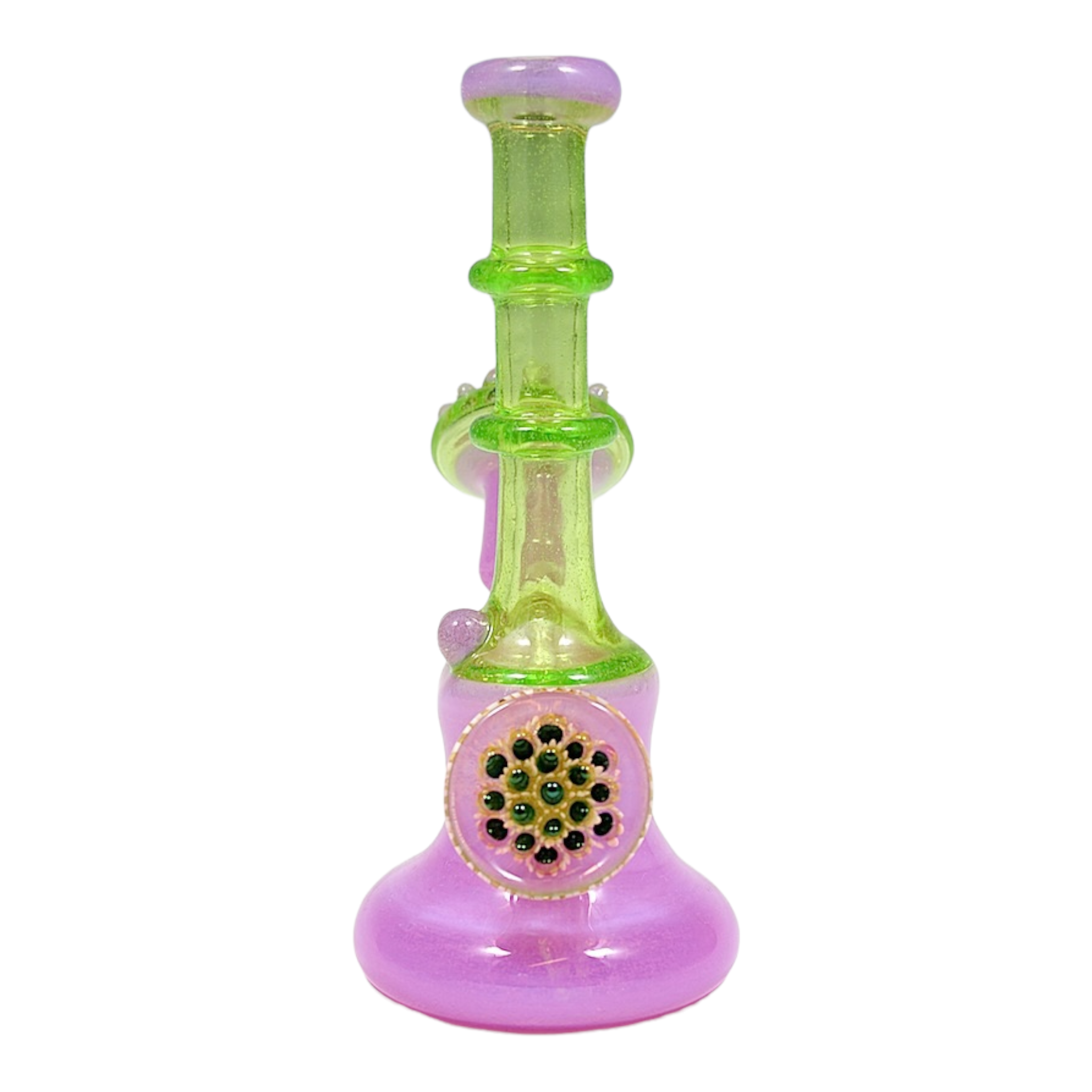 EBOX Glass - Haterade Pink Slyme Minitube Dab Rig