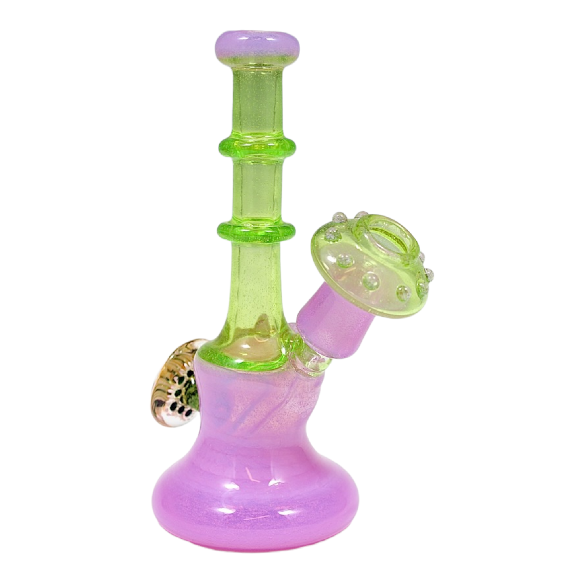 EBOX Glass - Haterade Pink Slyme Minitube Dab Rig