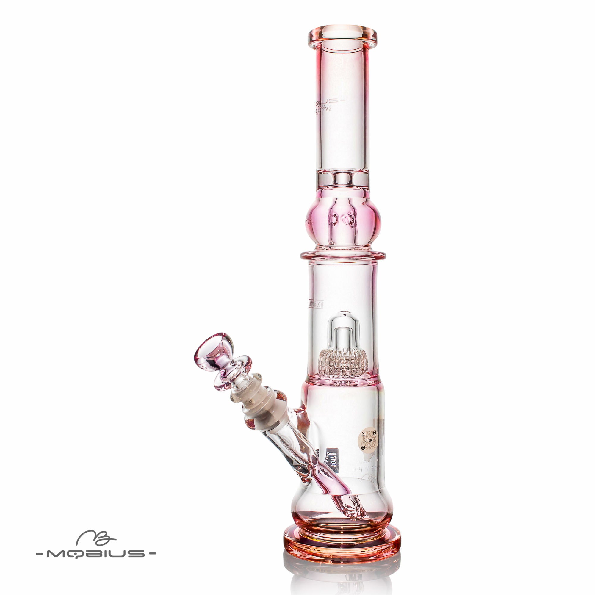 john circle glass Mobius Gold Fumed Nano Matrix Perc 