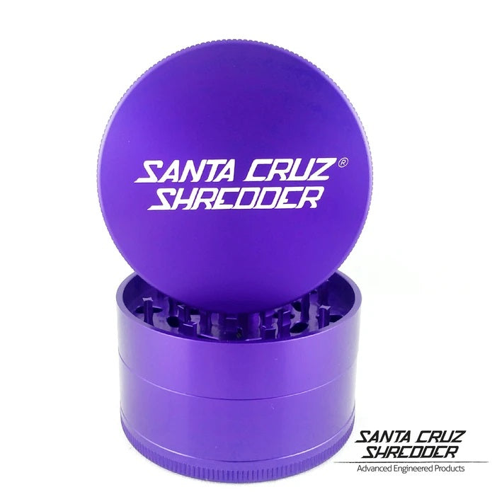 weed grinder Santa Cruz Shredder Grinder Large 4 Piece Purple for sale