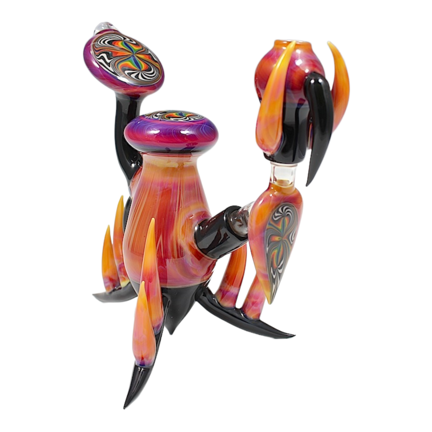 Aaron Vigil Glass - Serendipity Tripod Waterpipe