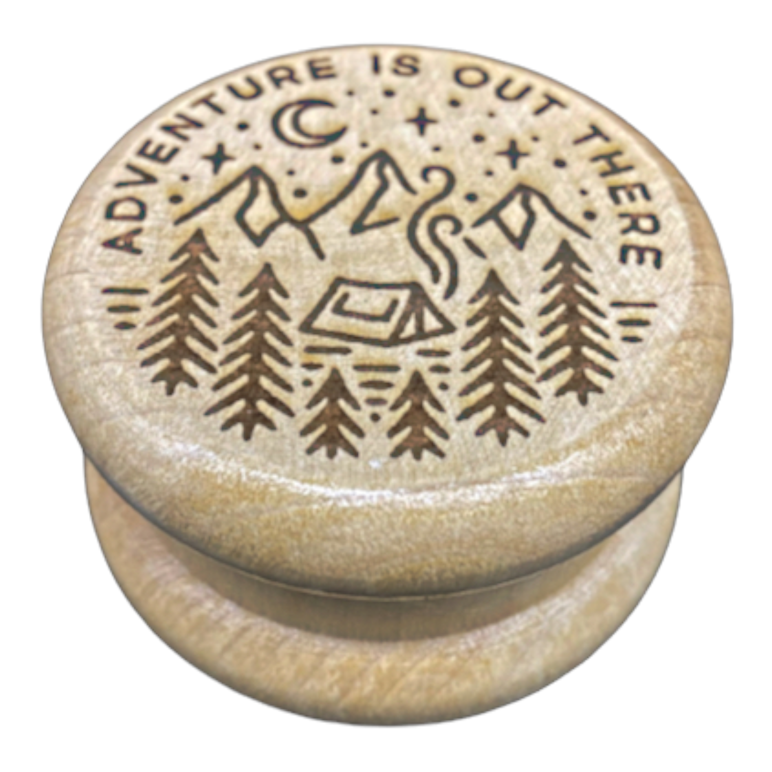 Tahoe Grinderss Adventure Cabin Two Piece Weed Grinder Small