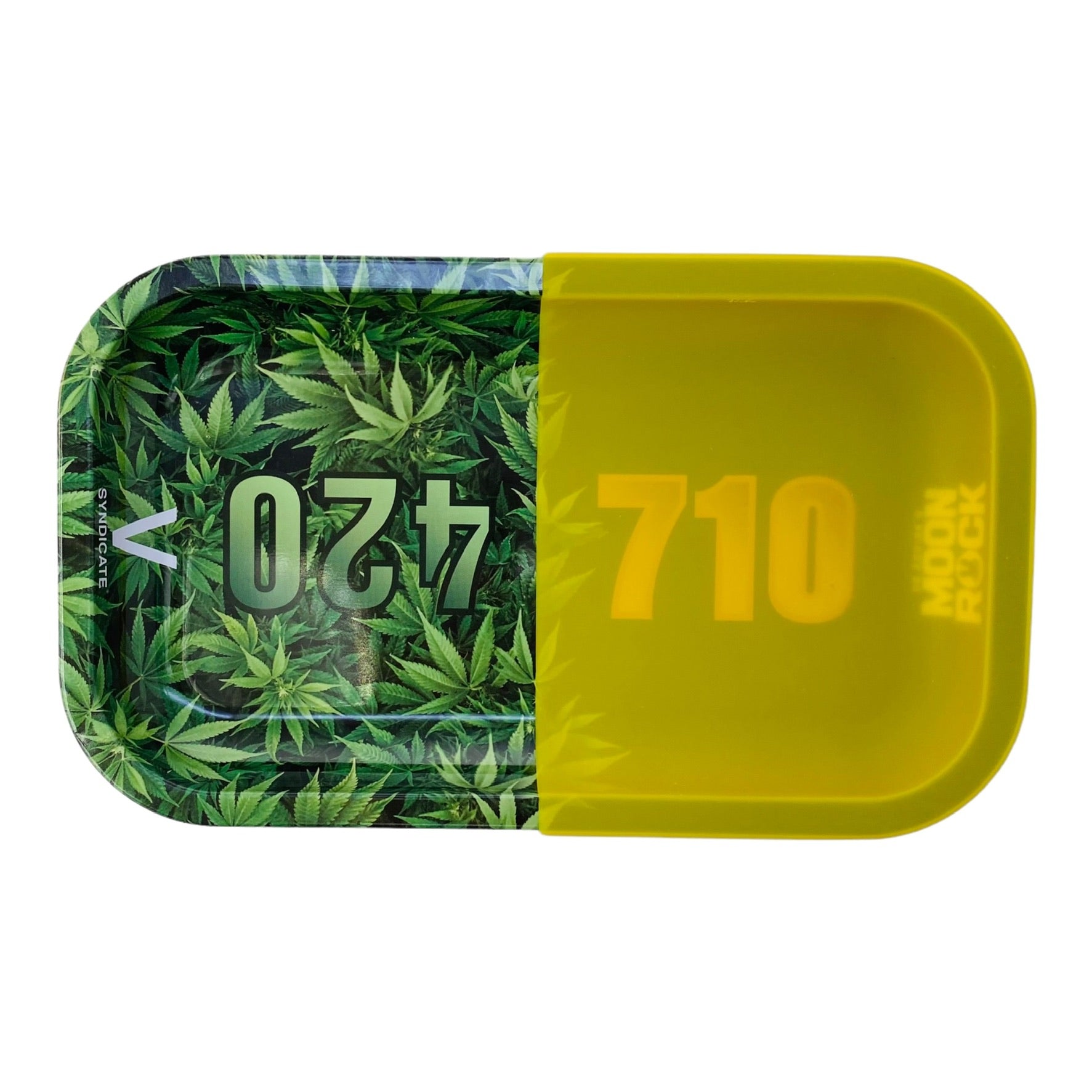 V Syndicate Metal And Silicone Rolling Tray Hybrid 420-710 Medium