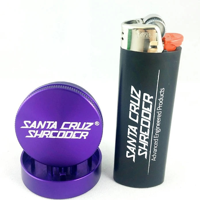 weed grinder Santa Cruz Shredder Grinder Small 2 Piece Purple for sale