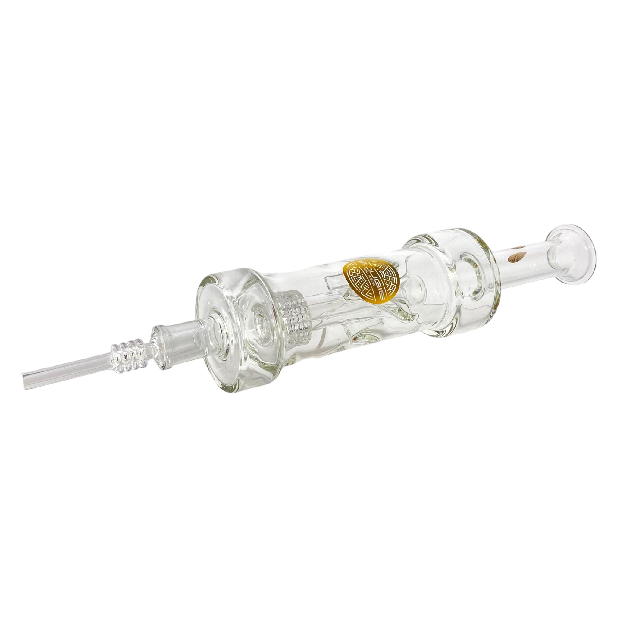 Bougie Glass - Large Nectar Collector With Multi Slit Disc Perc And Smoke Turbine