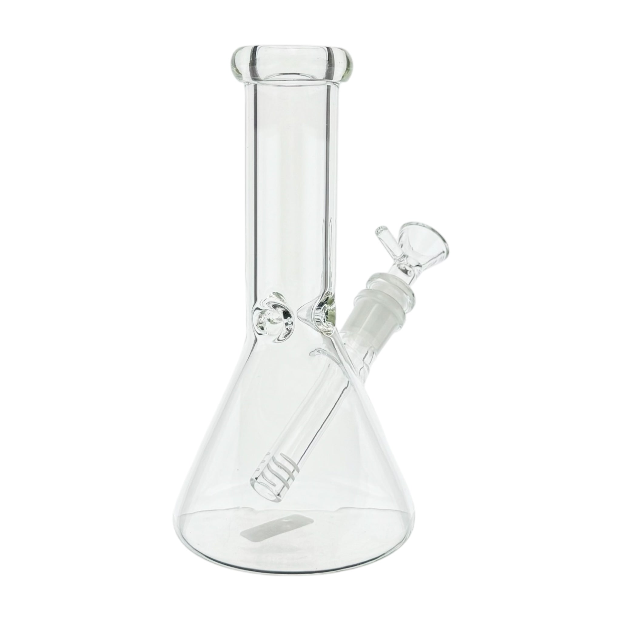 8 Inch Clear Glass Bong