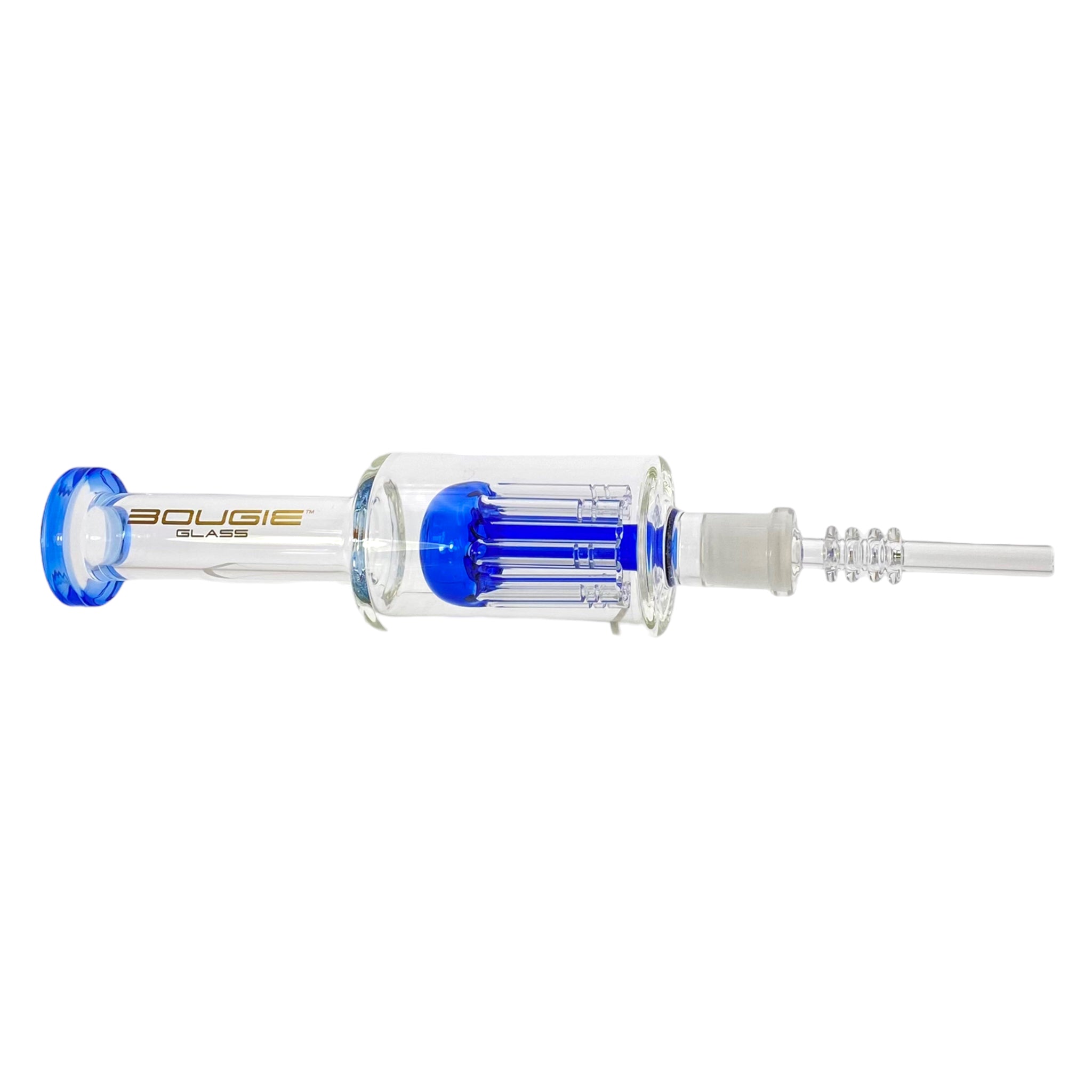 best Bougie Glass - Blue Nectar Collector With 8 Arm Tree Perc