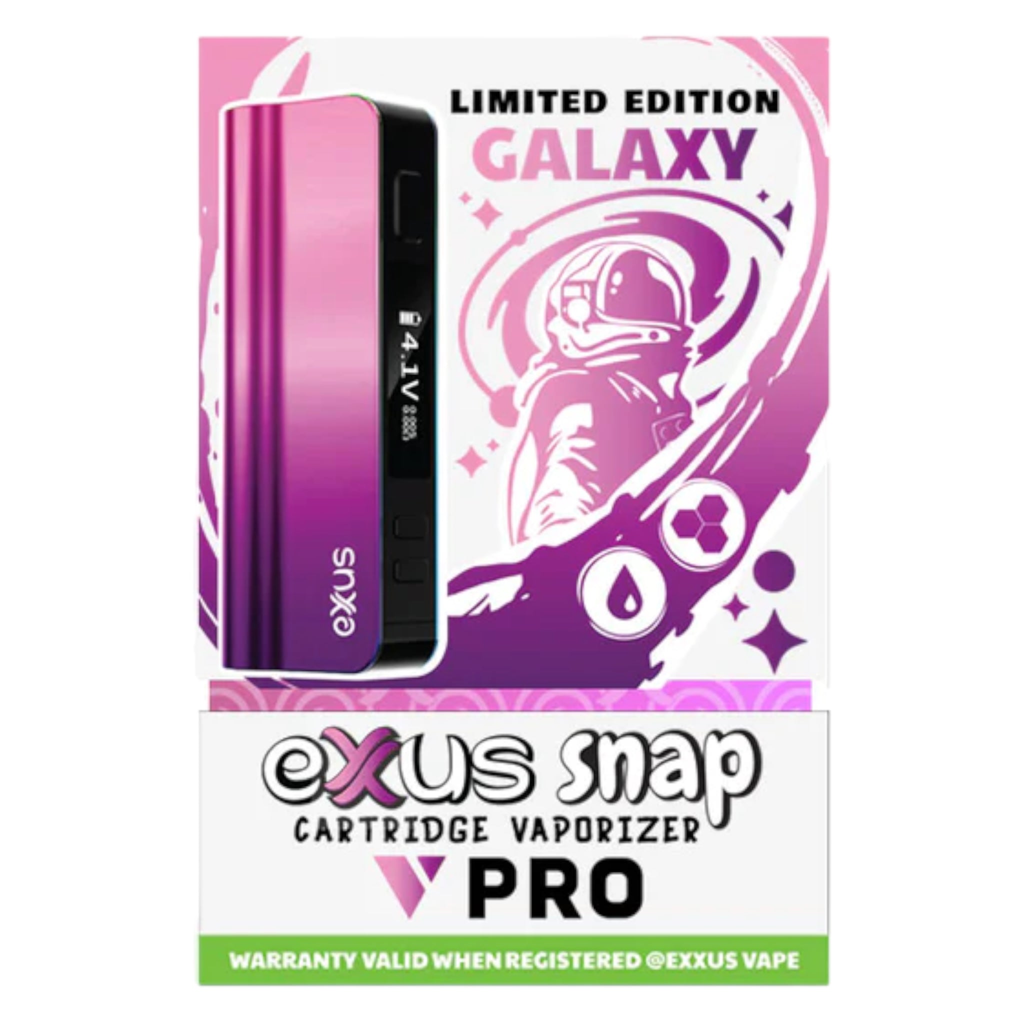 Exxus Snap Pro - Galaxy - Cartridge Vaporizer Battery