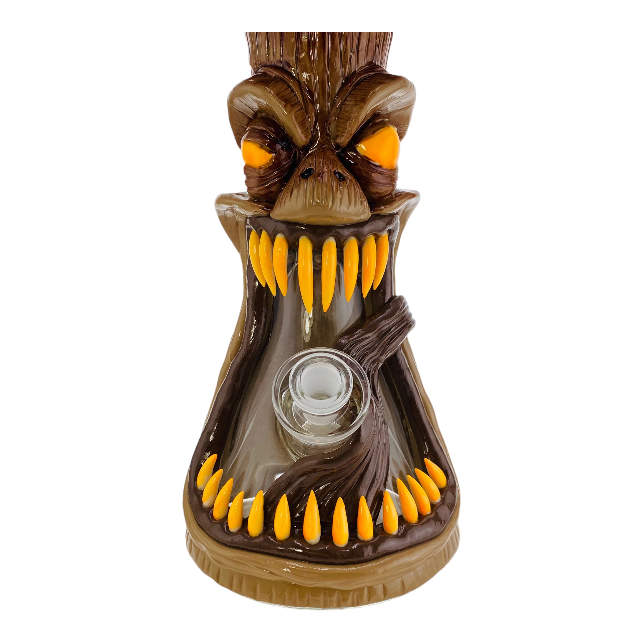 Monster Bongs - Evil Screaming Mushroom Glass Beaker Bong