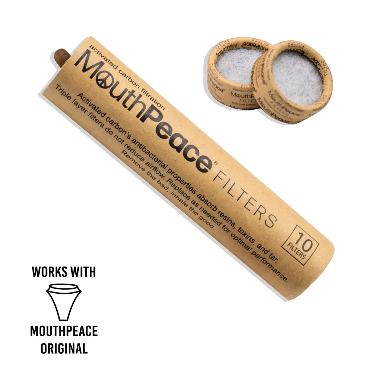 Moose Labs MouthPeace Filter Rolls 10ct