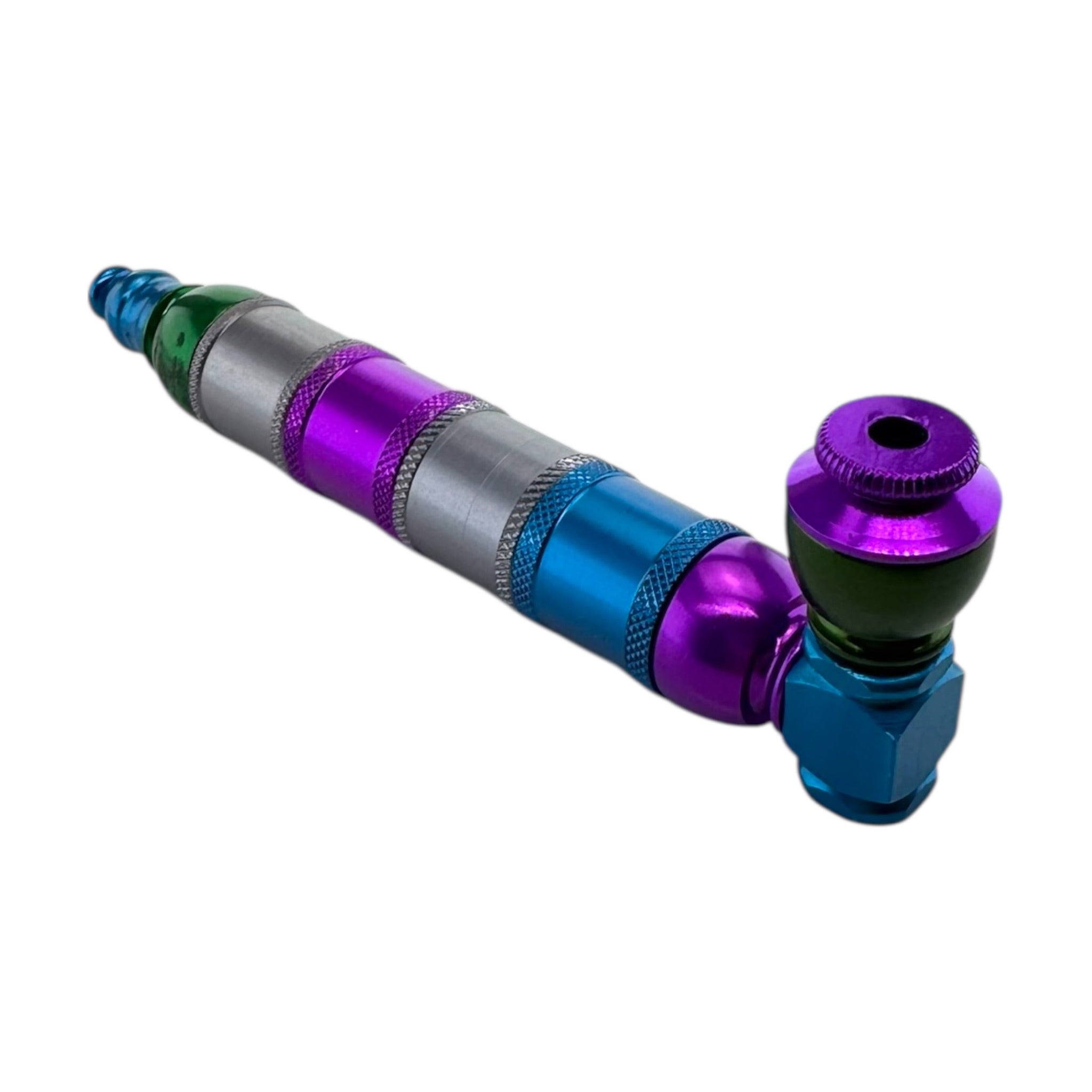 Colorful Extra Large Extended Chamber Hand Pipe With Lid