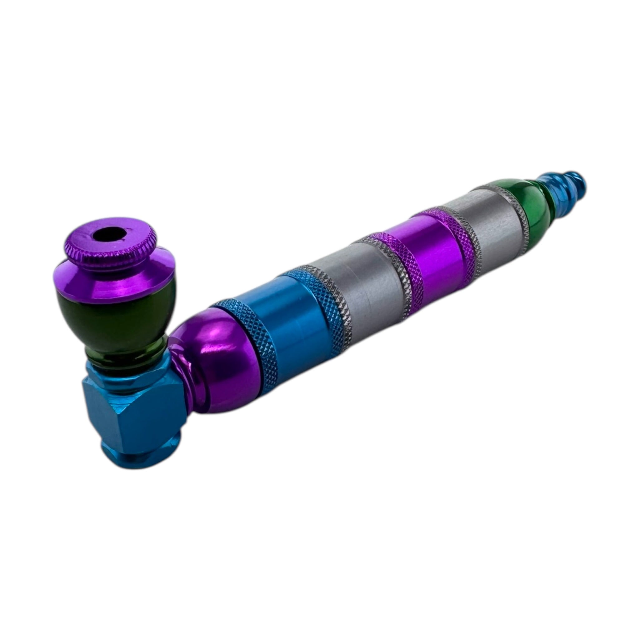 Colorful Extra Large Extended Chamber Hand Pipe With Lid