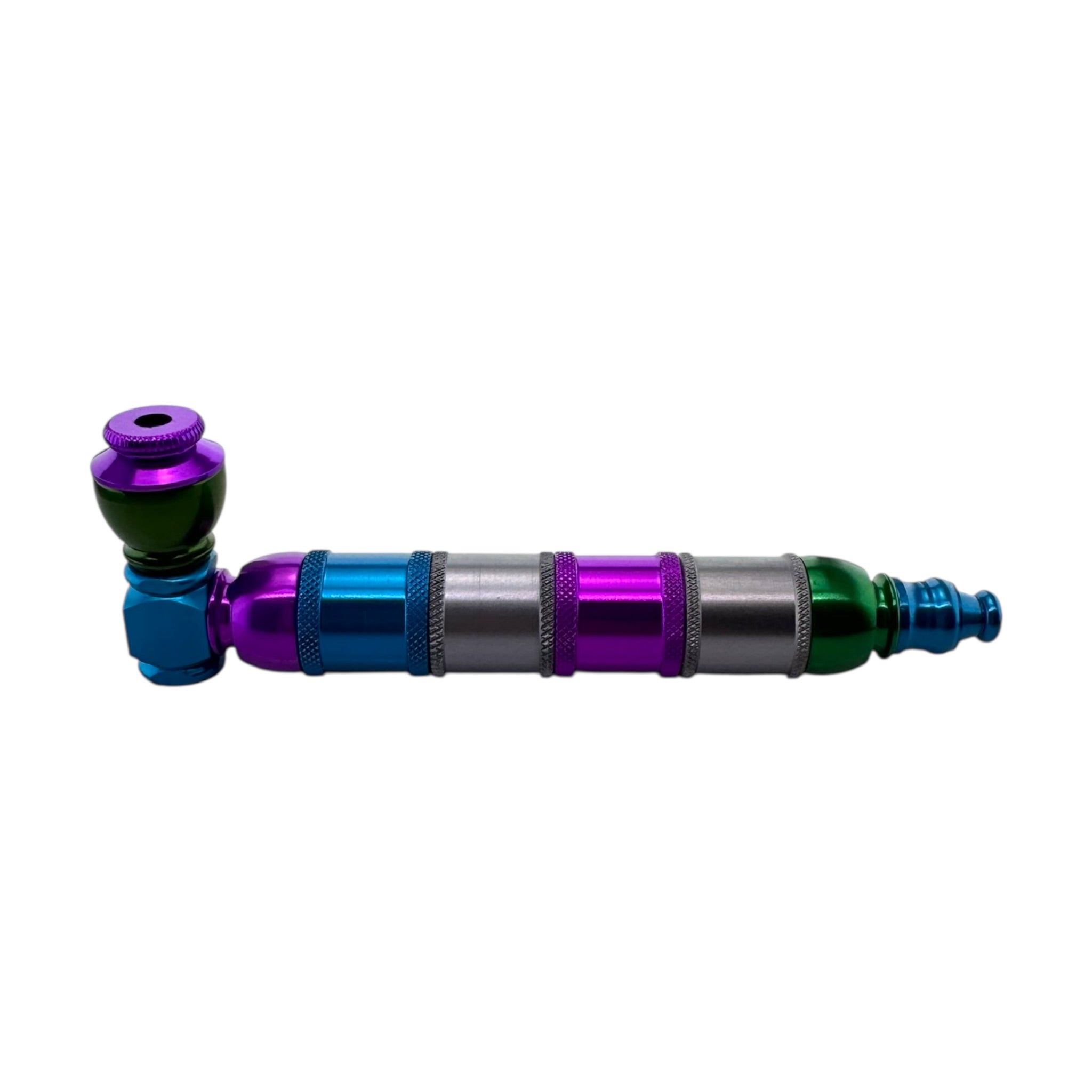Colorful Extra Large Extended Chamber Hand Pipe With Lid