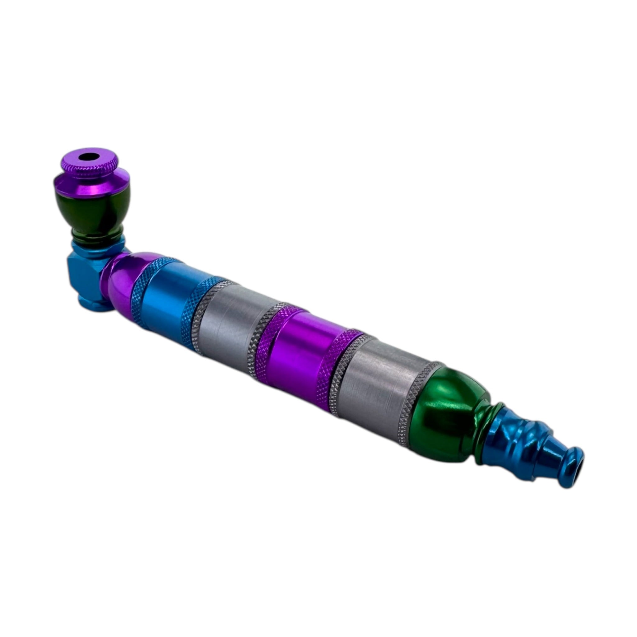 Colorful Extra Large Extended Chamber Hand Pipe With Lid