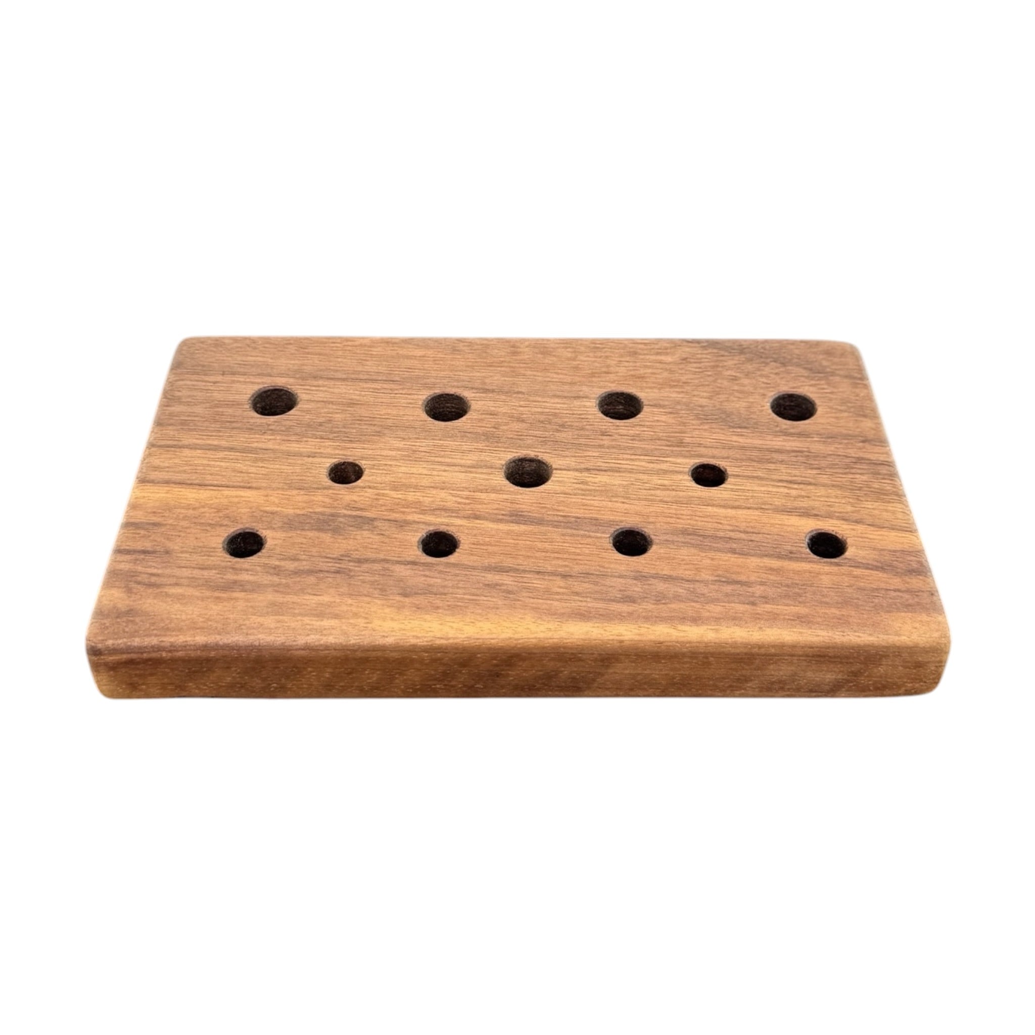 Black Walnut Wood Display Stand Holder For 10mm And 14mm Bowls And Quartz Bangers
