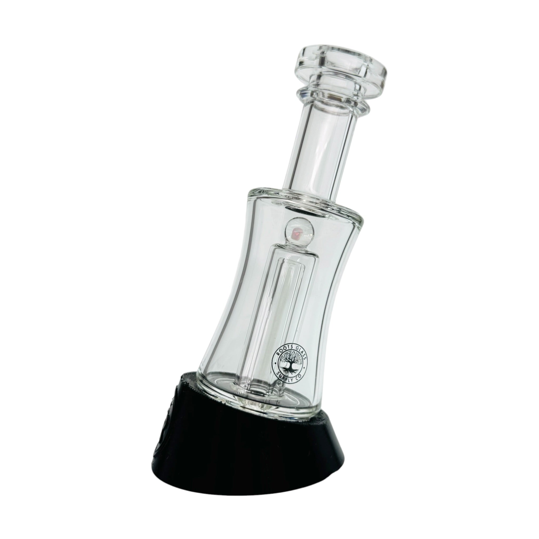 Simple Glass Water Attachment For Puffco Peak And Peak Pro By Roots Glass Supply Co.