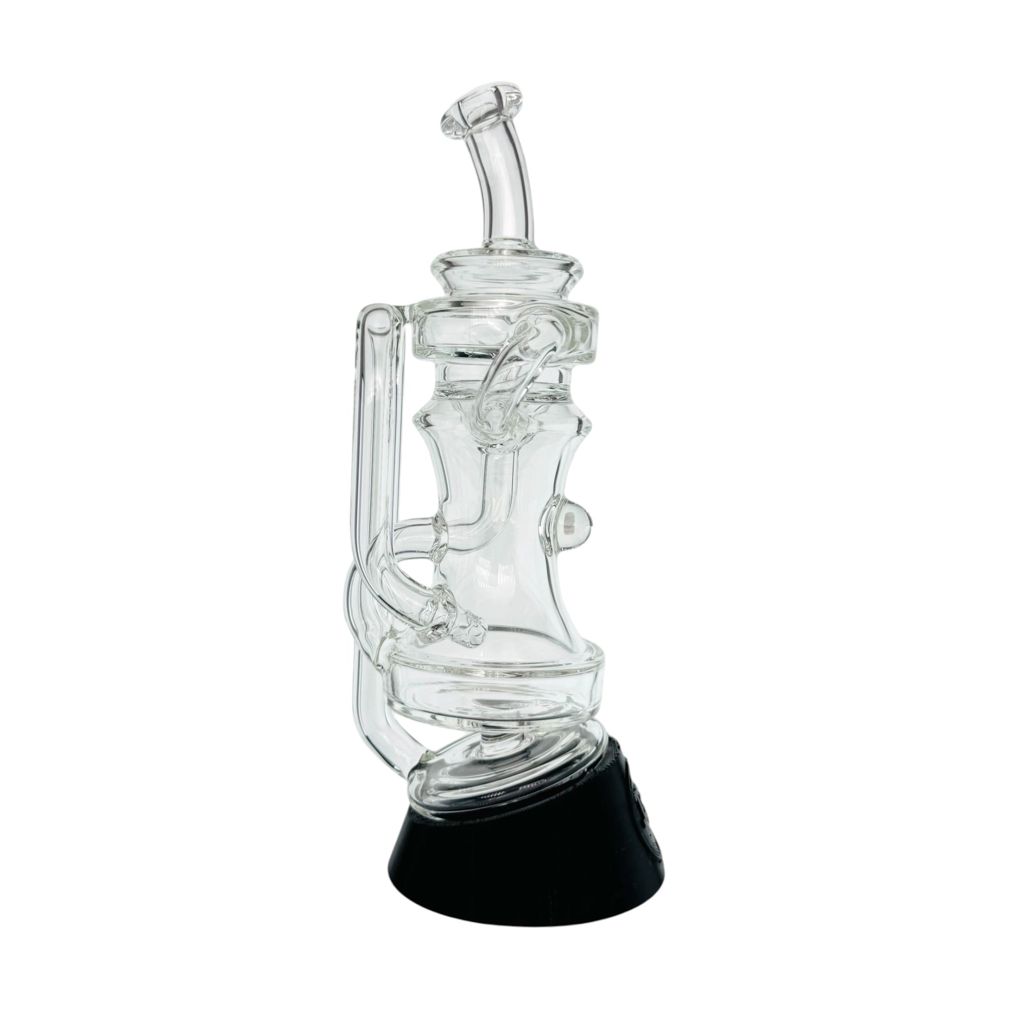 Dual Uptake Glass Incycler Water Attachment For Puffco Peak And Peak Pro