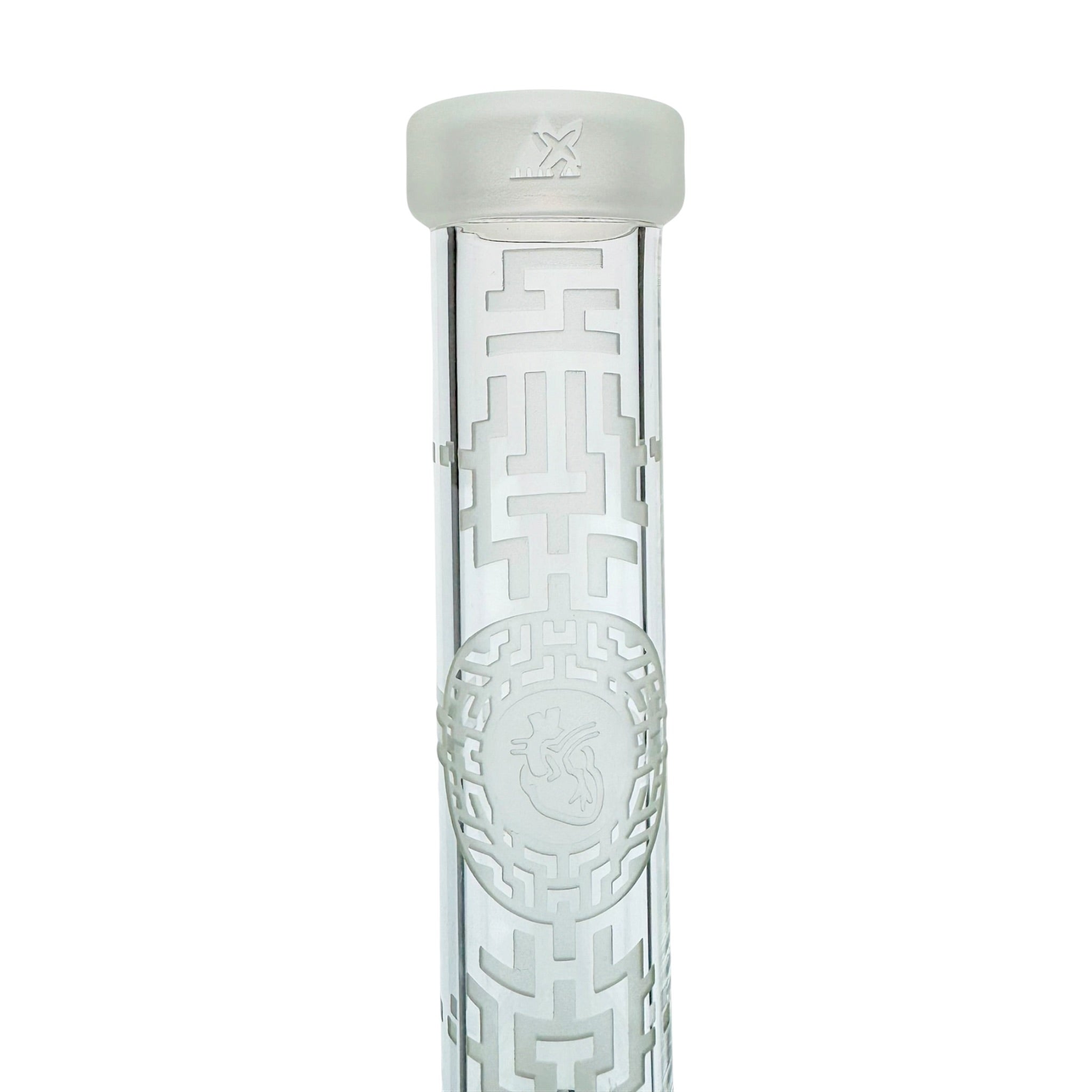 Milkyway Glass - 10.5 Inch Bio-Encryption Beaker Base Bong Clear
