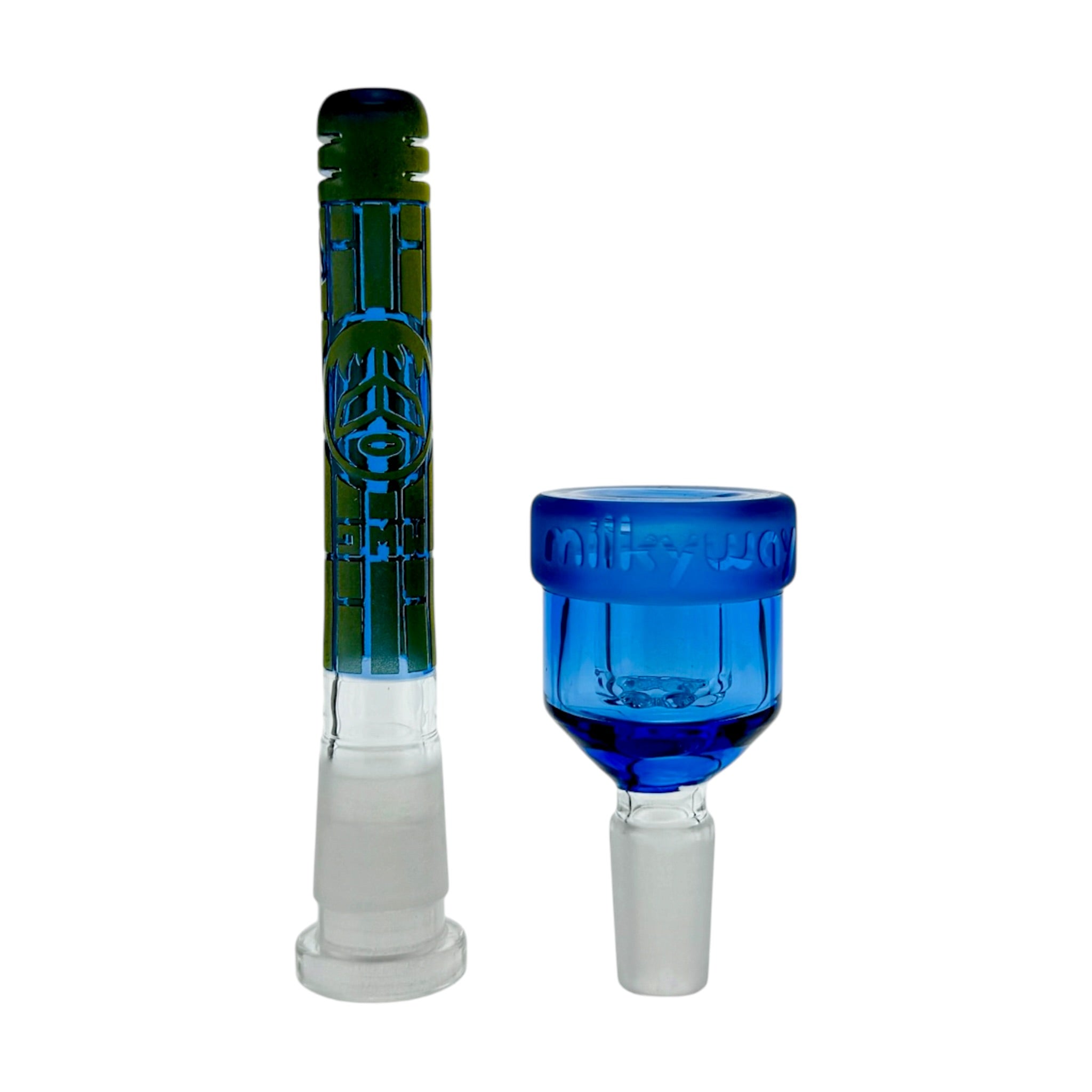 Milkyway Glass - Archangel Sand Blasted 11 Inch Beaker Bong