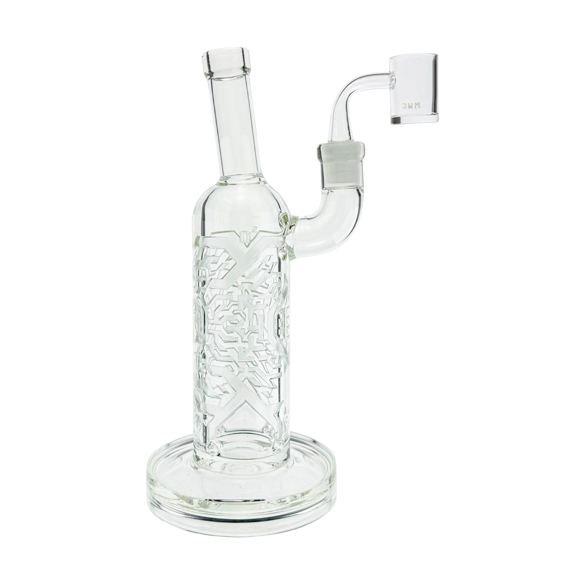 Milkyway Glass - Hydro-Oxide 10 Inch Dab Rig Clear Glass