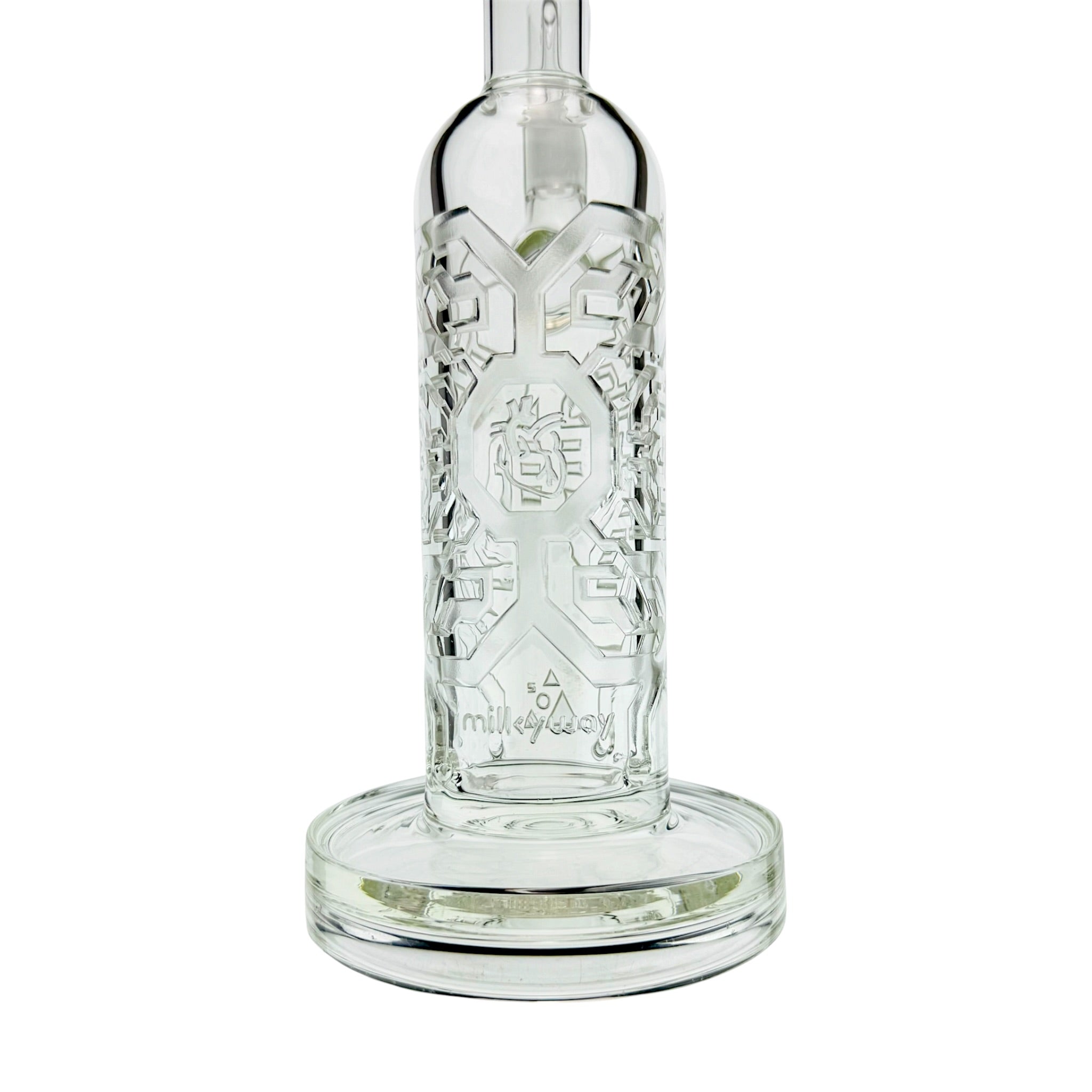 Milkyway Glass - Hydro-Oxide 10 Inch Dab Rig Clear Glass