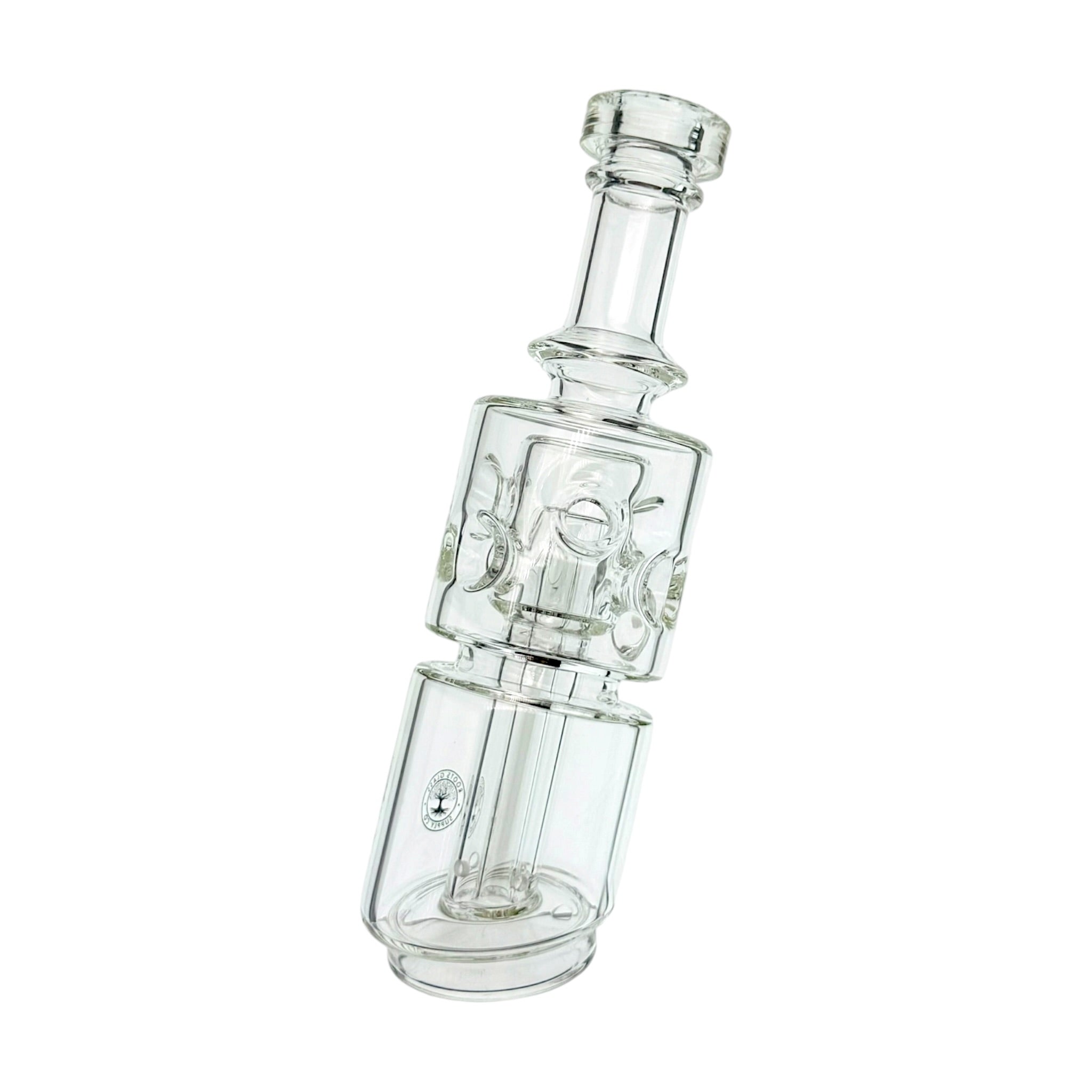 Straight Fab Glass Water Pipe Attachment For Puffco Peak And Peak Pro By Roots Glass Supply Co.
