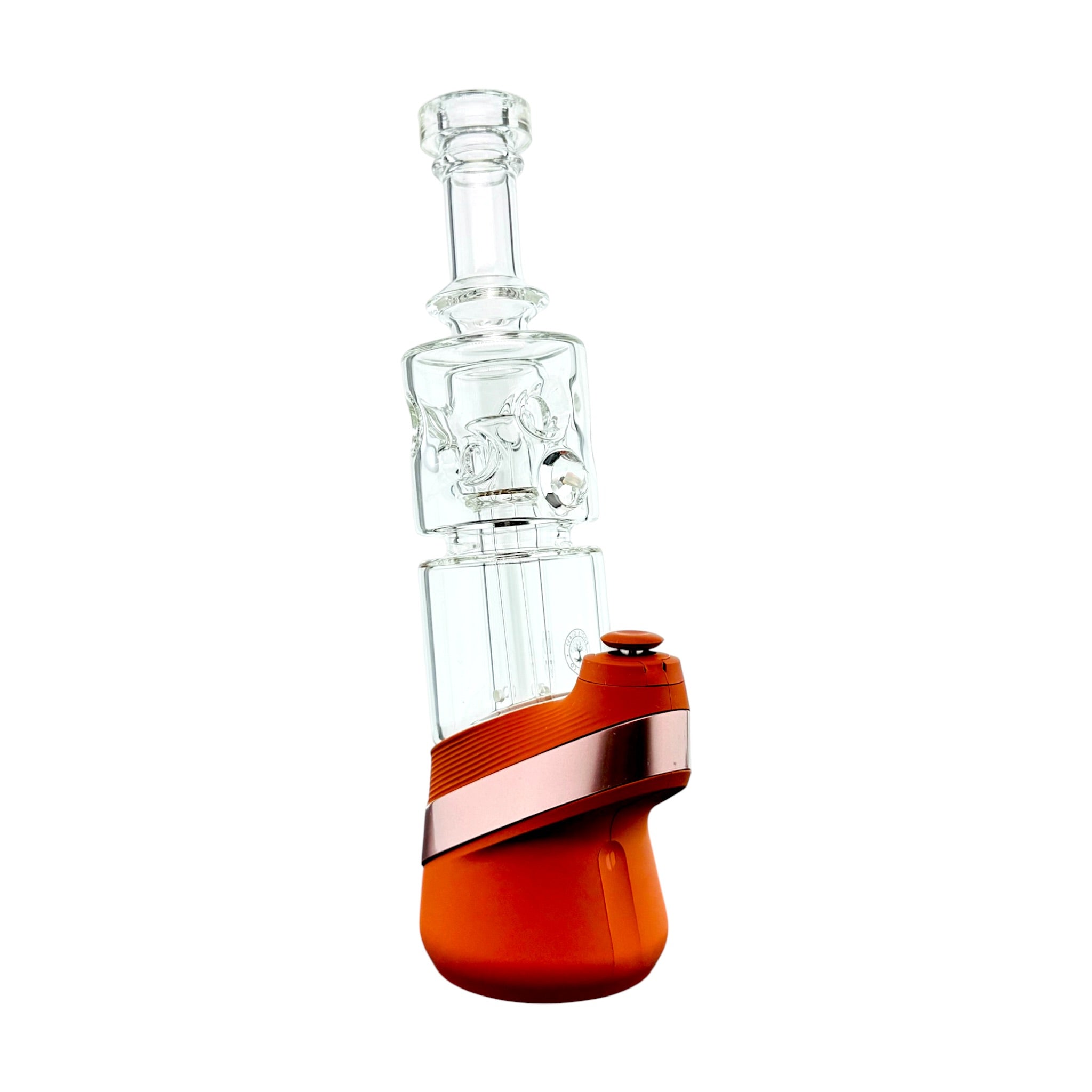 Straight Fab Glass Water Pipe Attachment For Puffco Peak And Peak Pro By Roots Glass Supply Co.