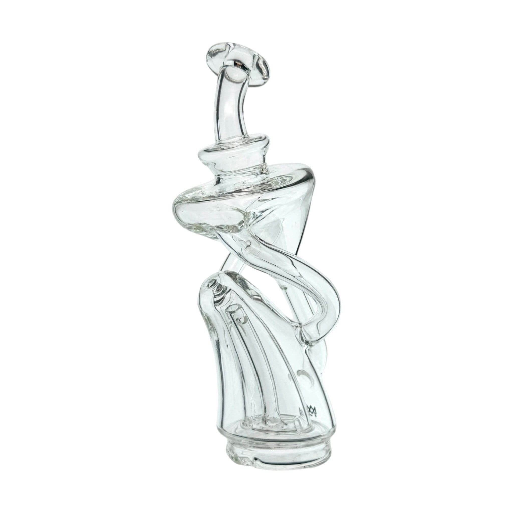 MJ Arsenal Dual Uptake Glass Recycler Water Pipe Attachment For Puffco Peak And Peak Pro