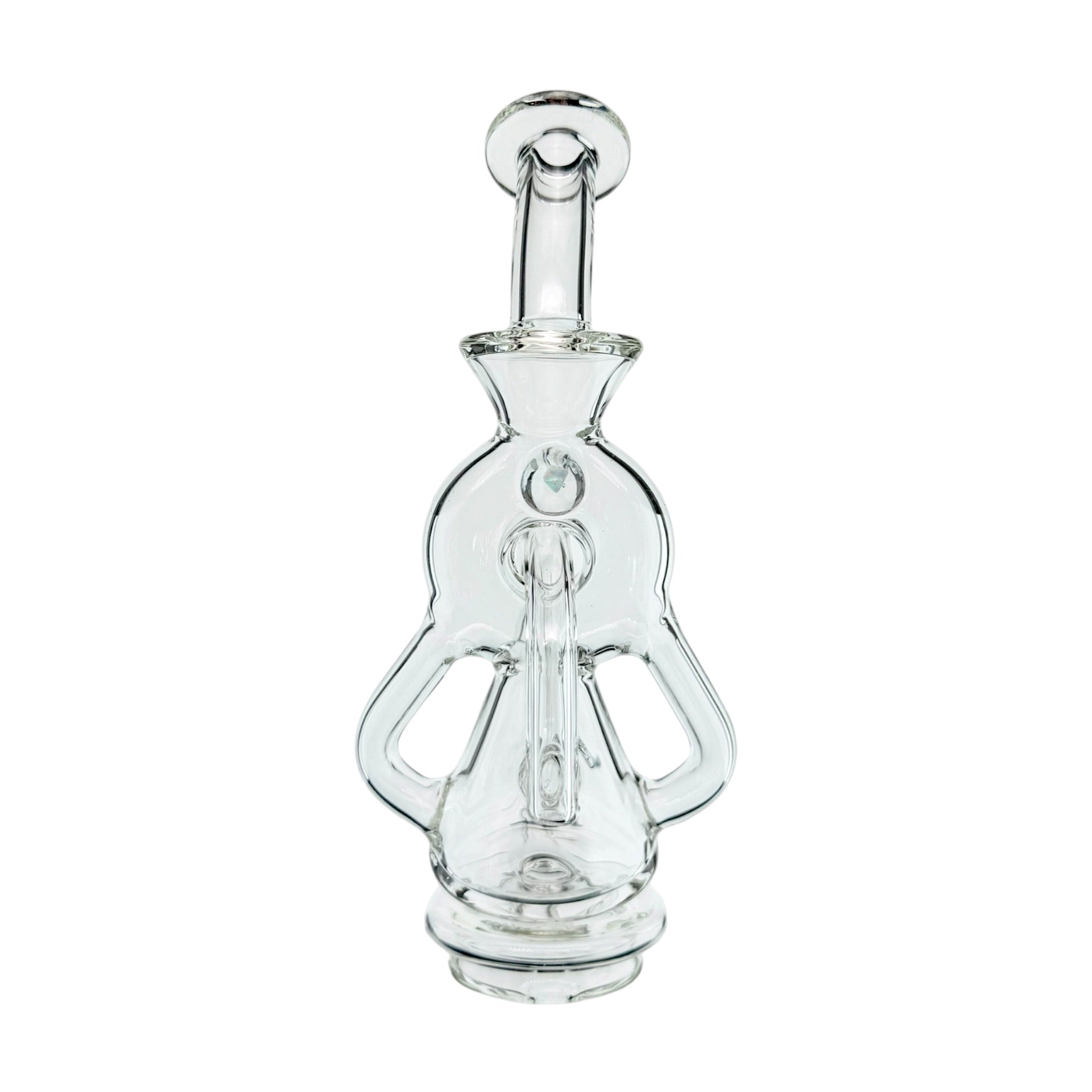 Donut Rig Glass Water Pipe Attachment For Puffco Peak And Peak Pro By Roots Glass Supply Co.