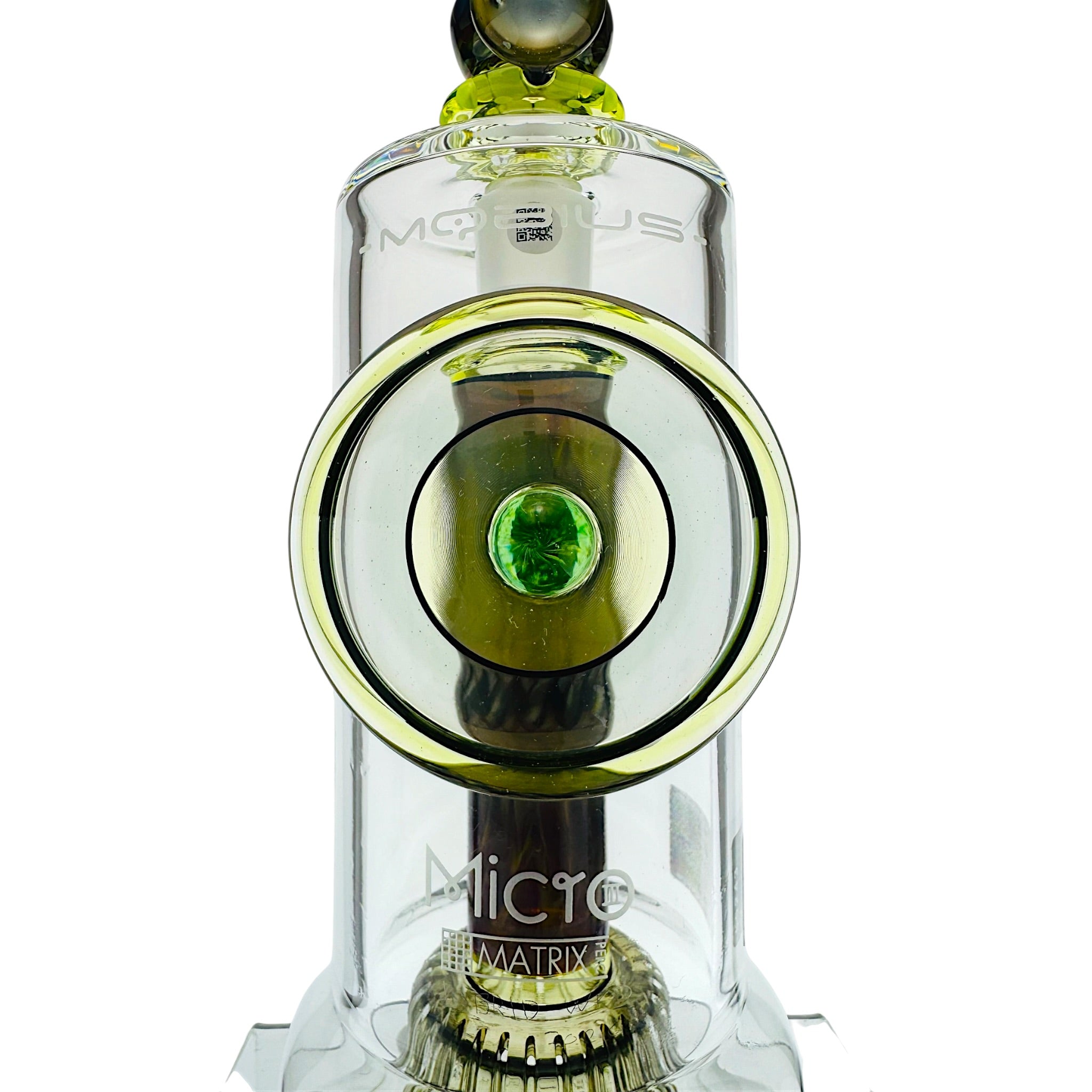 Custom Worked Mobius Glass Micro Matrix Perc Bubbler V3 - Hybrid Series 2026
