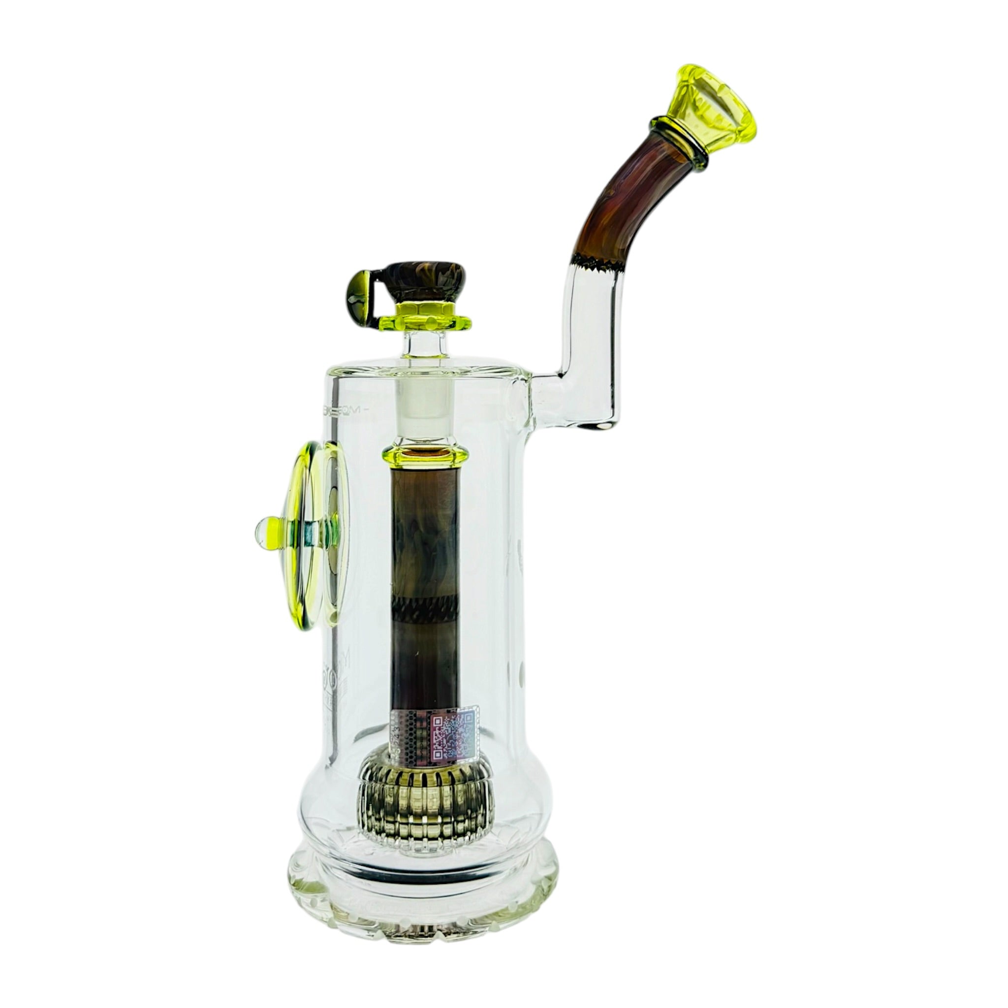 Custom Worked Mobius Glass Micro Matrix Perc Bubbler V3 - Hybrid Series 2026