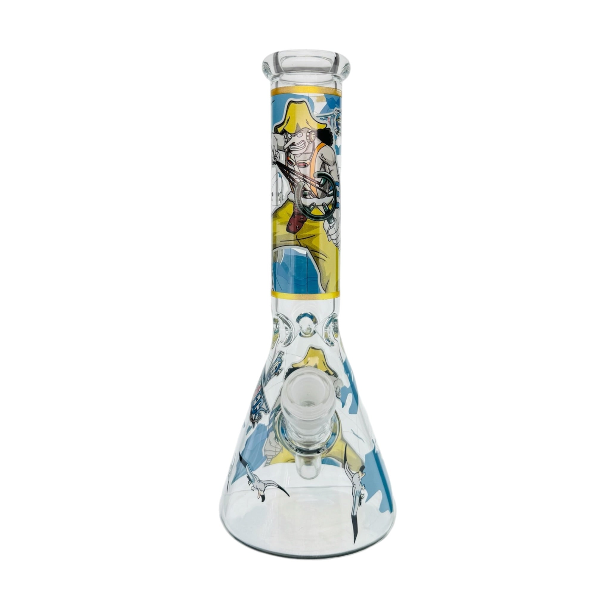 Usopp Nepec One Piece Anime Water Pipe Bong With Sling Shot Sharpshooter 10 Inches