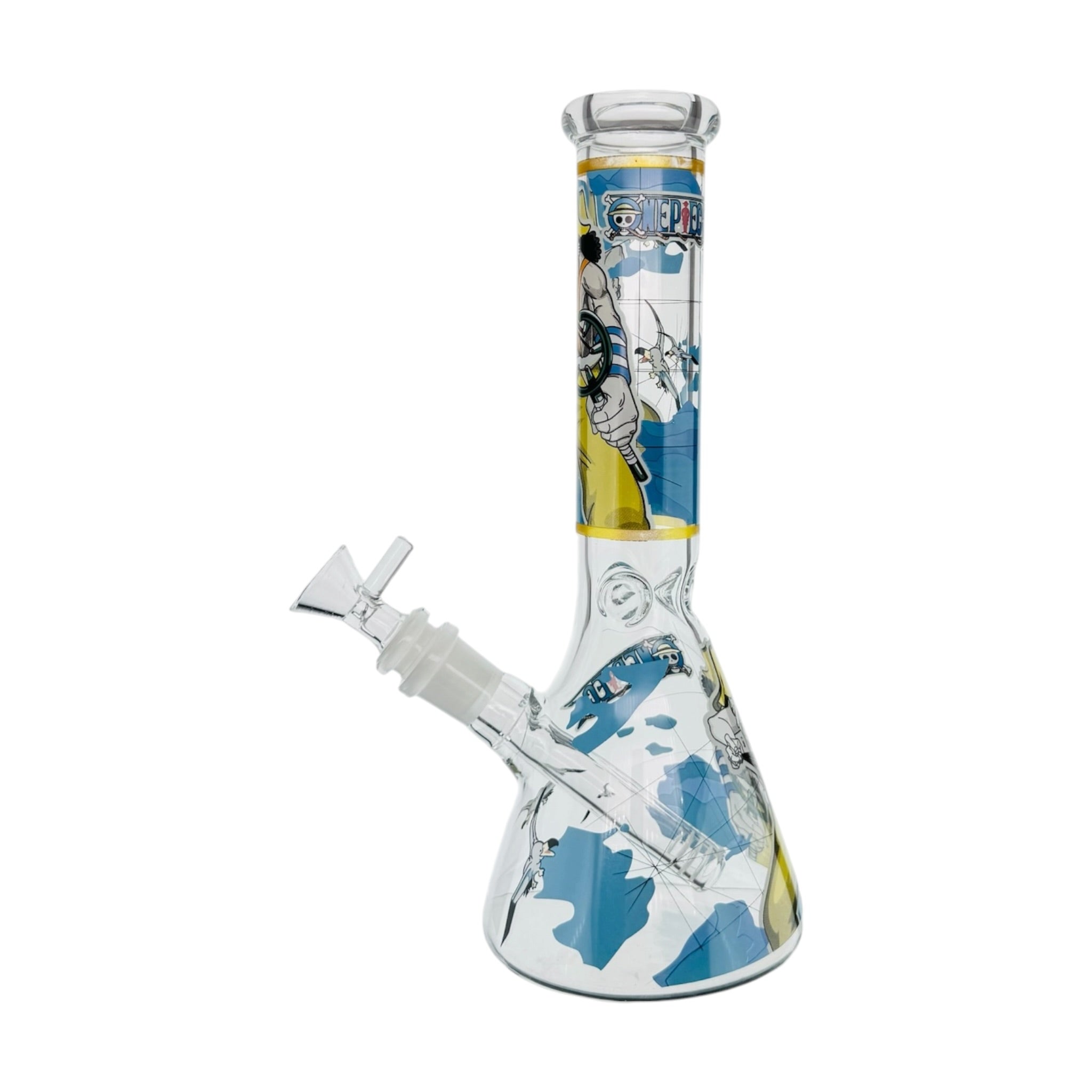 Usopp Nepec One Piece Anime Water Pipe Bong With Sling Shot Sharpshooter 10 Inches