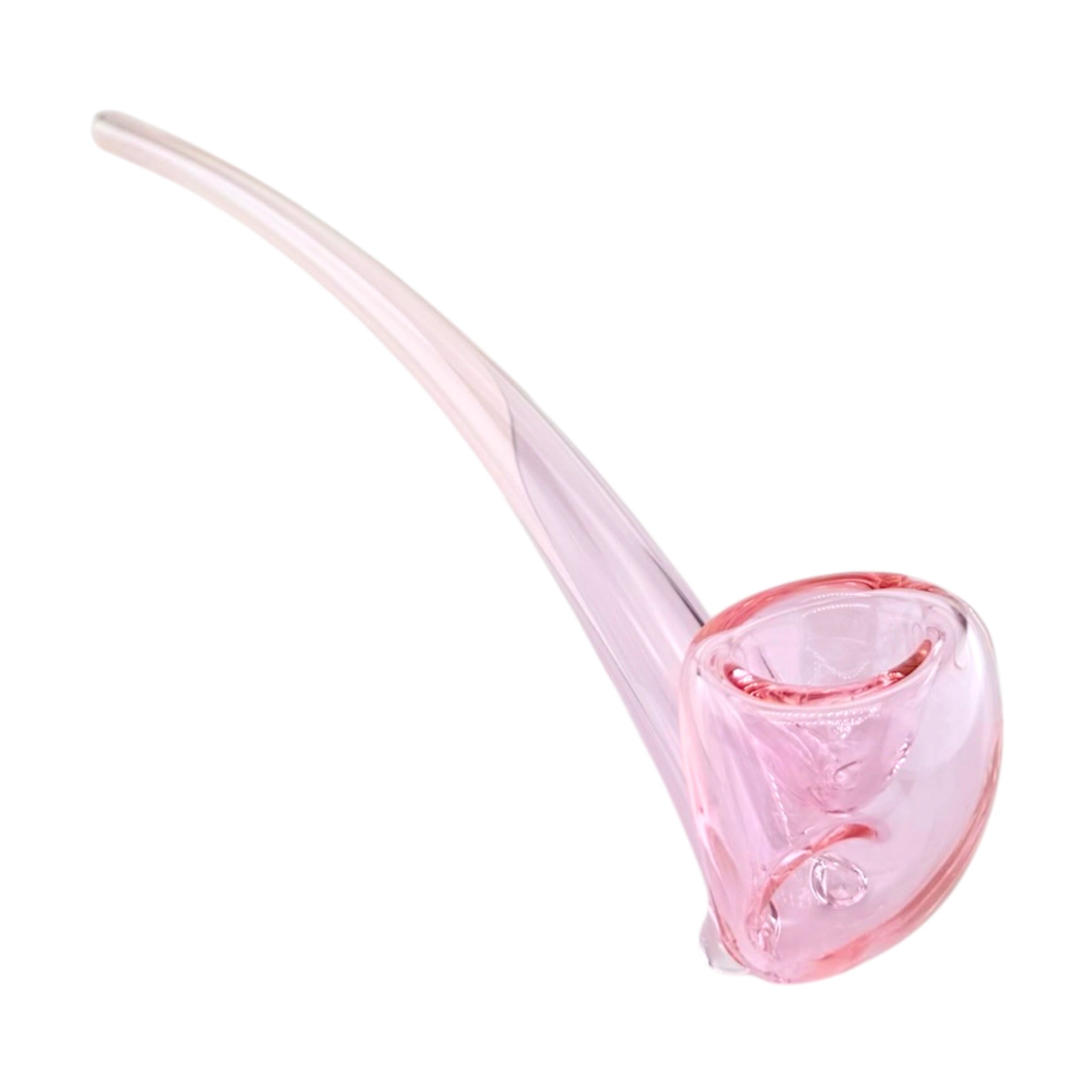 Original Glass Gandalf 13 Inch Pink Sherlock Pipe