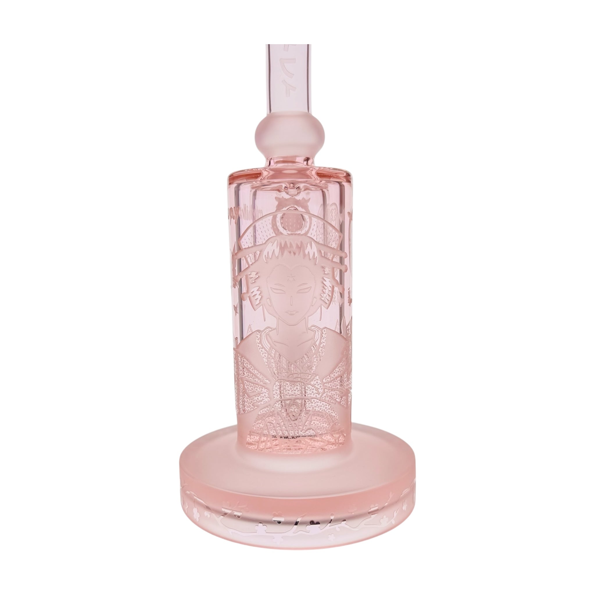 Milkyway Glass-Kabuki Recycler Dab Rig-Pink