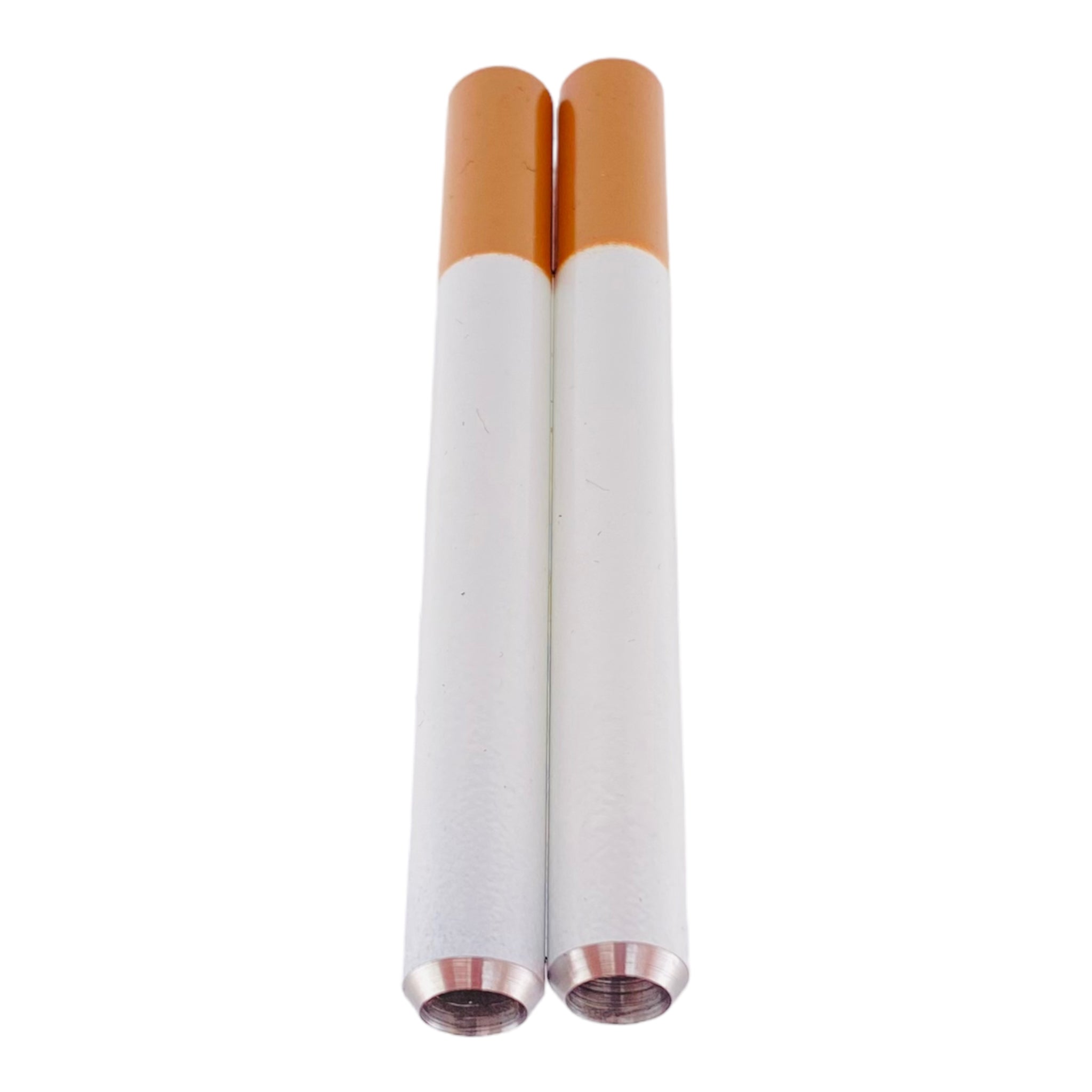 Large Metal Cigarette One Hitter Chillum - 2ct