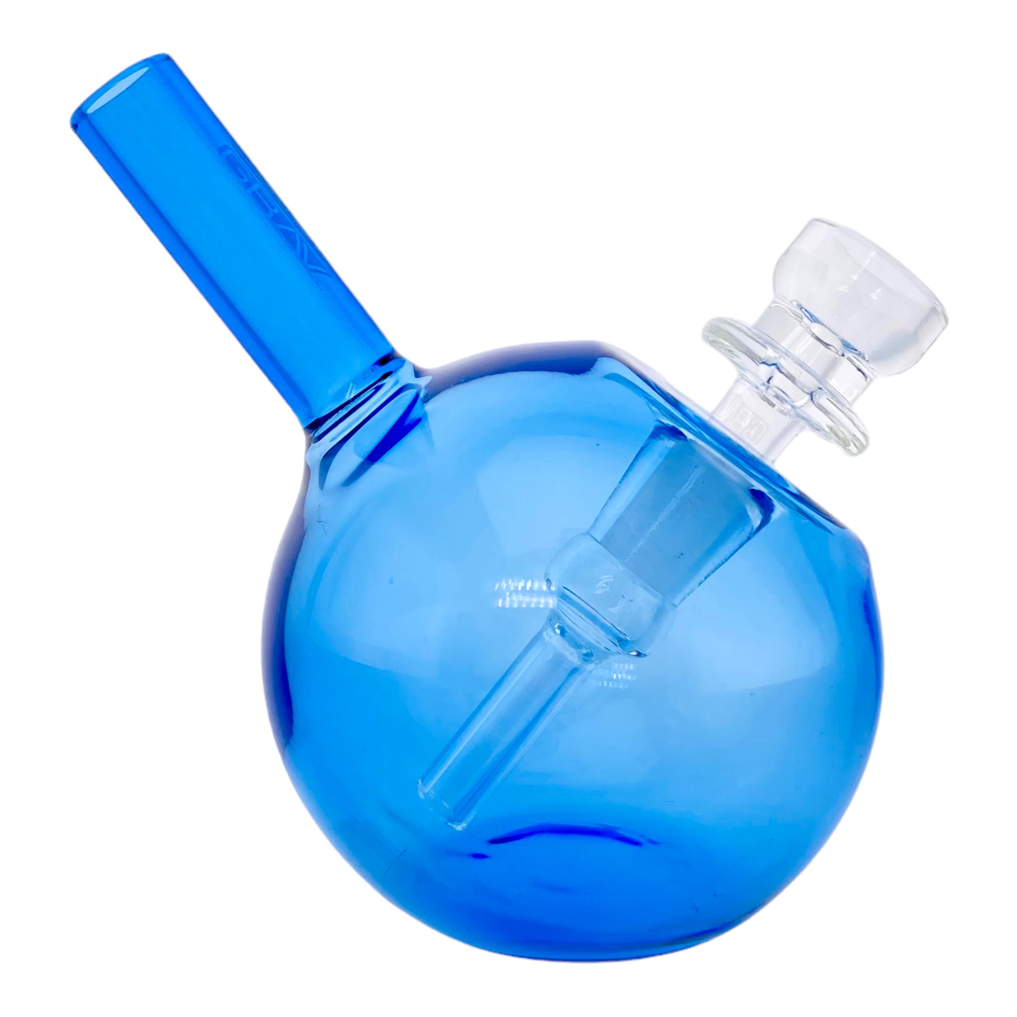 Grav Labs - Spherical Pocket Bubbler - Light Cobalt