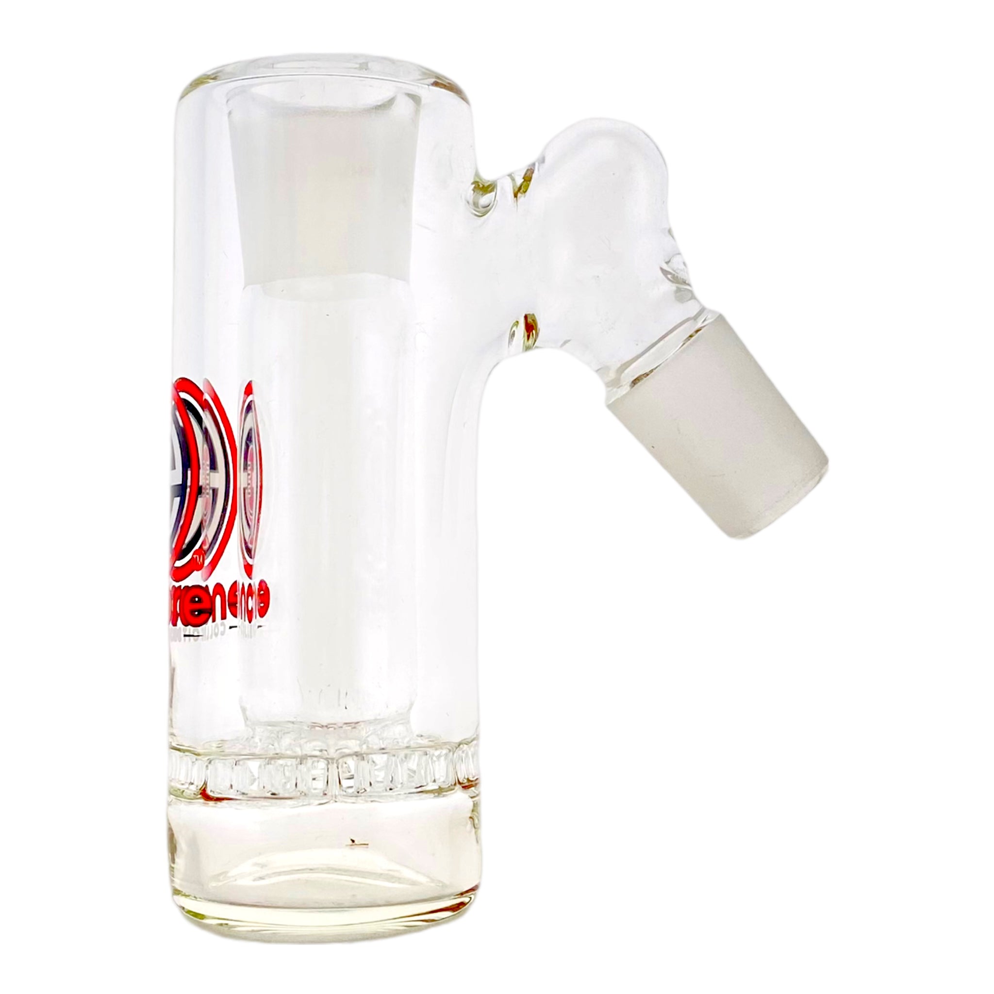 Encore Glass - 18mm Ash Catcher With 45 Degree Joint And Honeycomb Perc