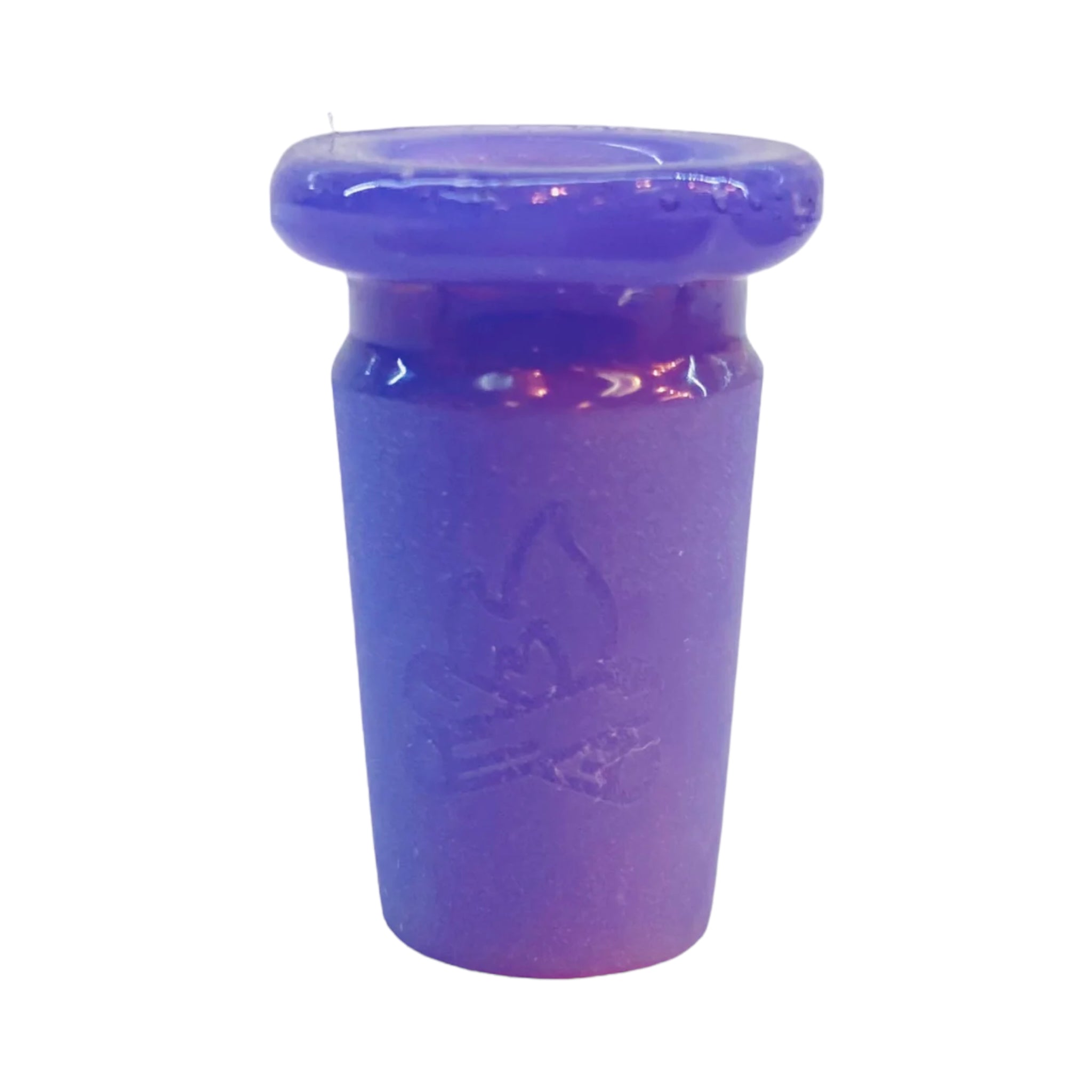 Campfire Glass - Purple Glass Adapter 14mm Male To 10mm Female