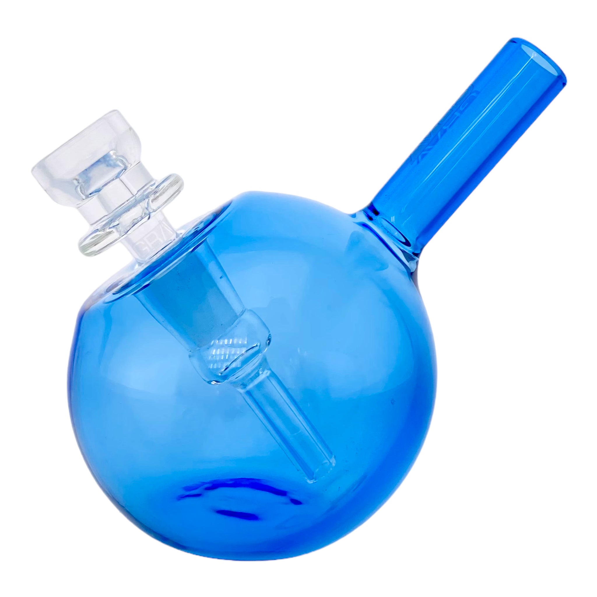 Grav Labs - Spherical Pocket Bubbler - Light Cobalt
