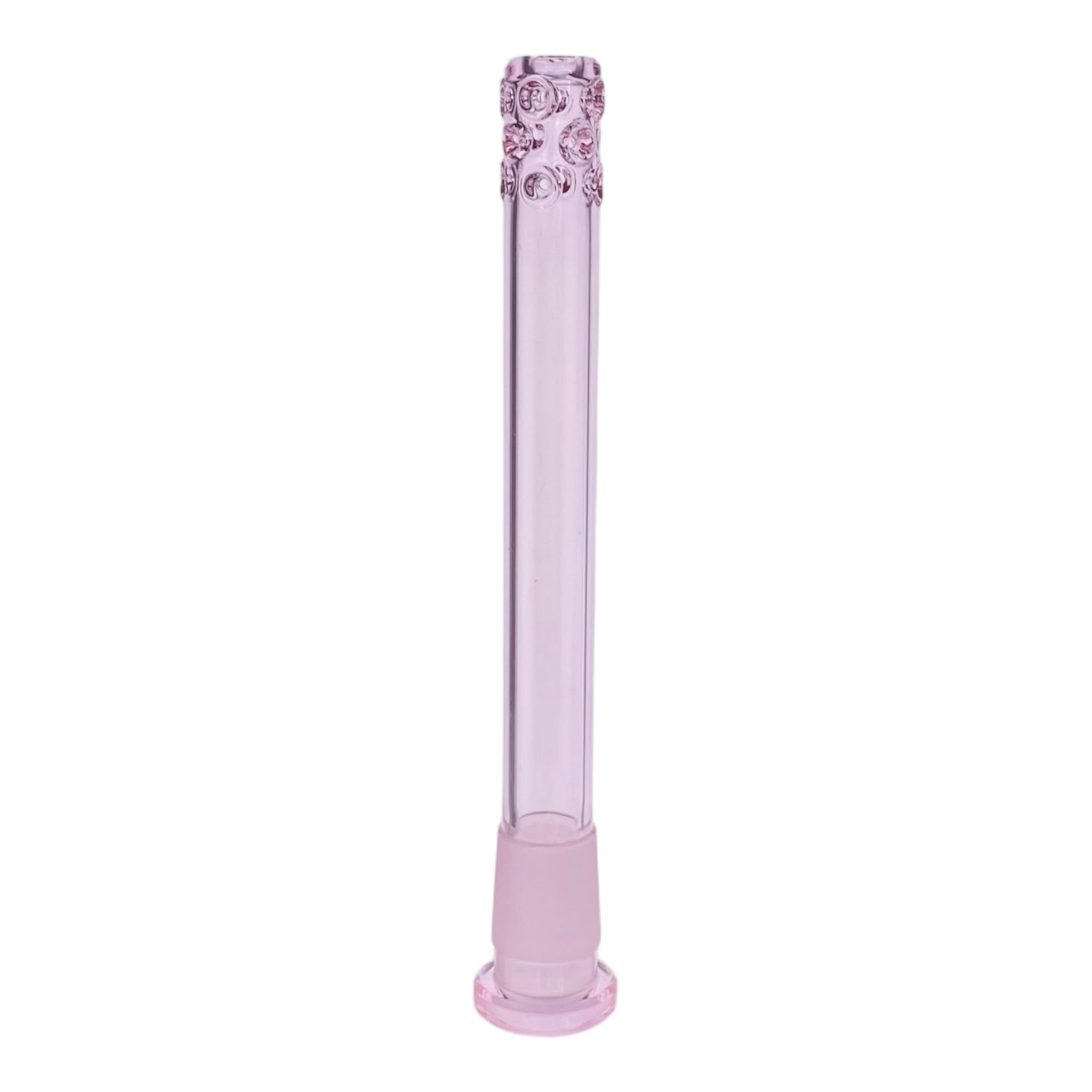 Pink 6 Inch 18mm - 14mm Downstem For Glass Bong