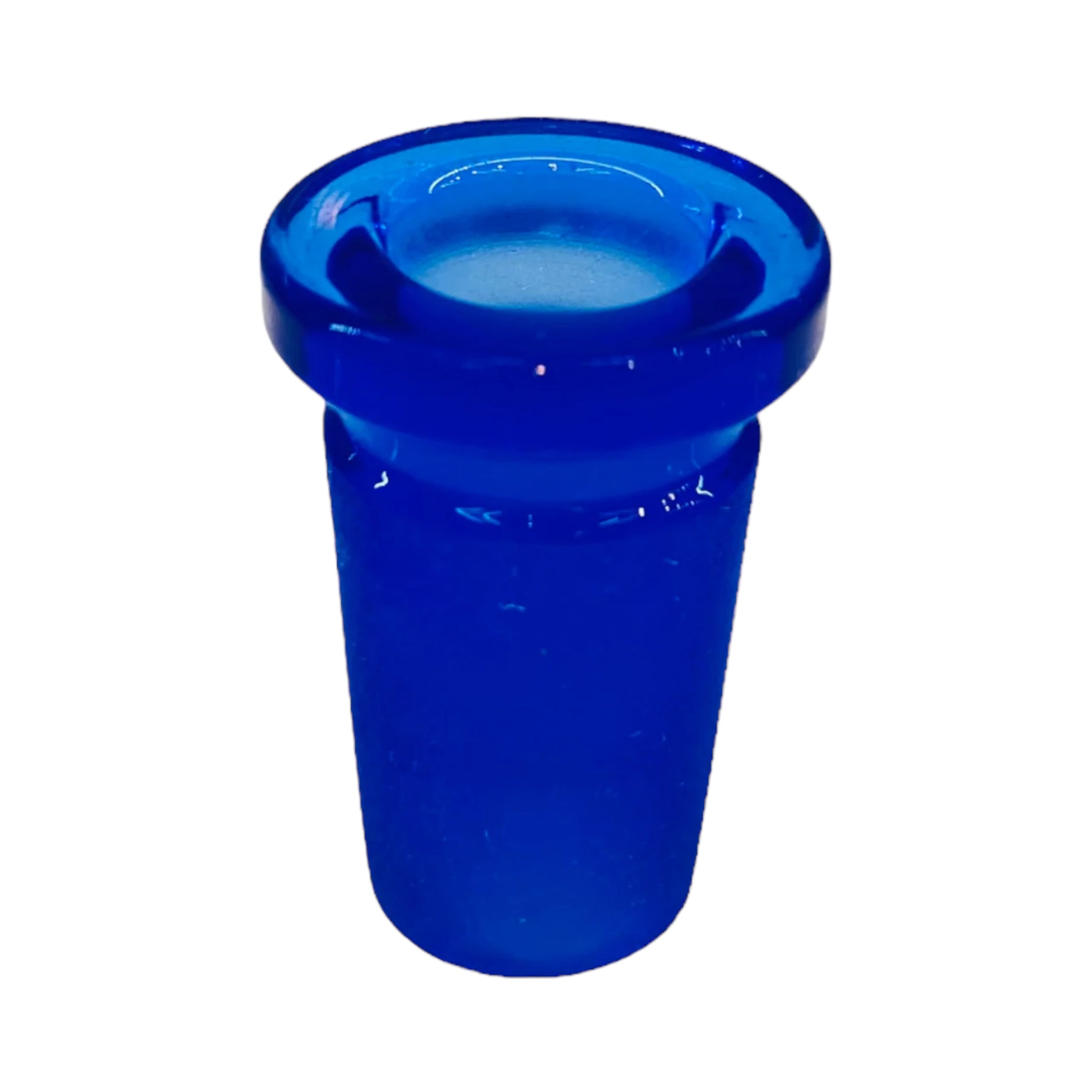 Campfire Glass - Blue Glass Adapter 14mm Male To 10mm Female