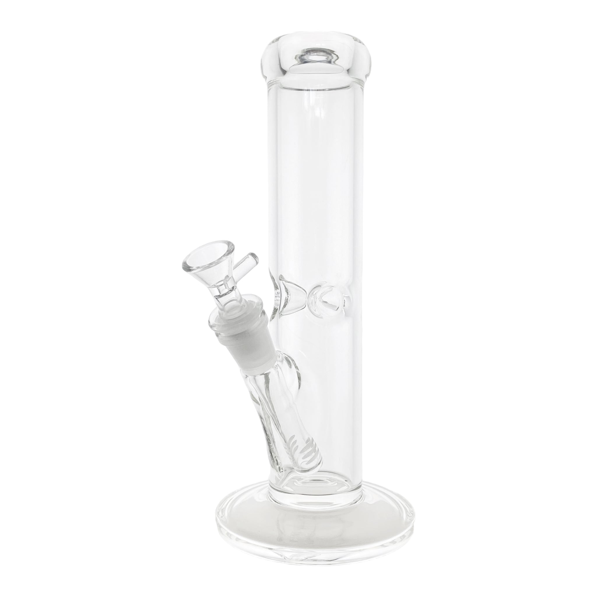 12 Inch Clear Straight Tube Bong