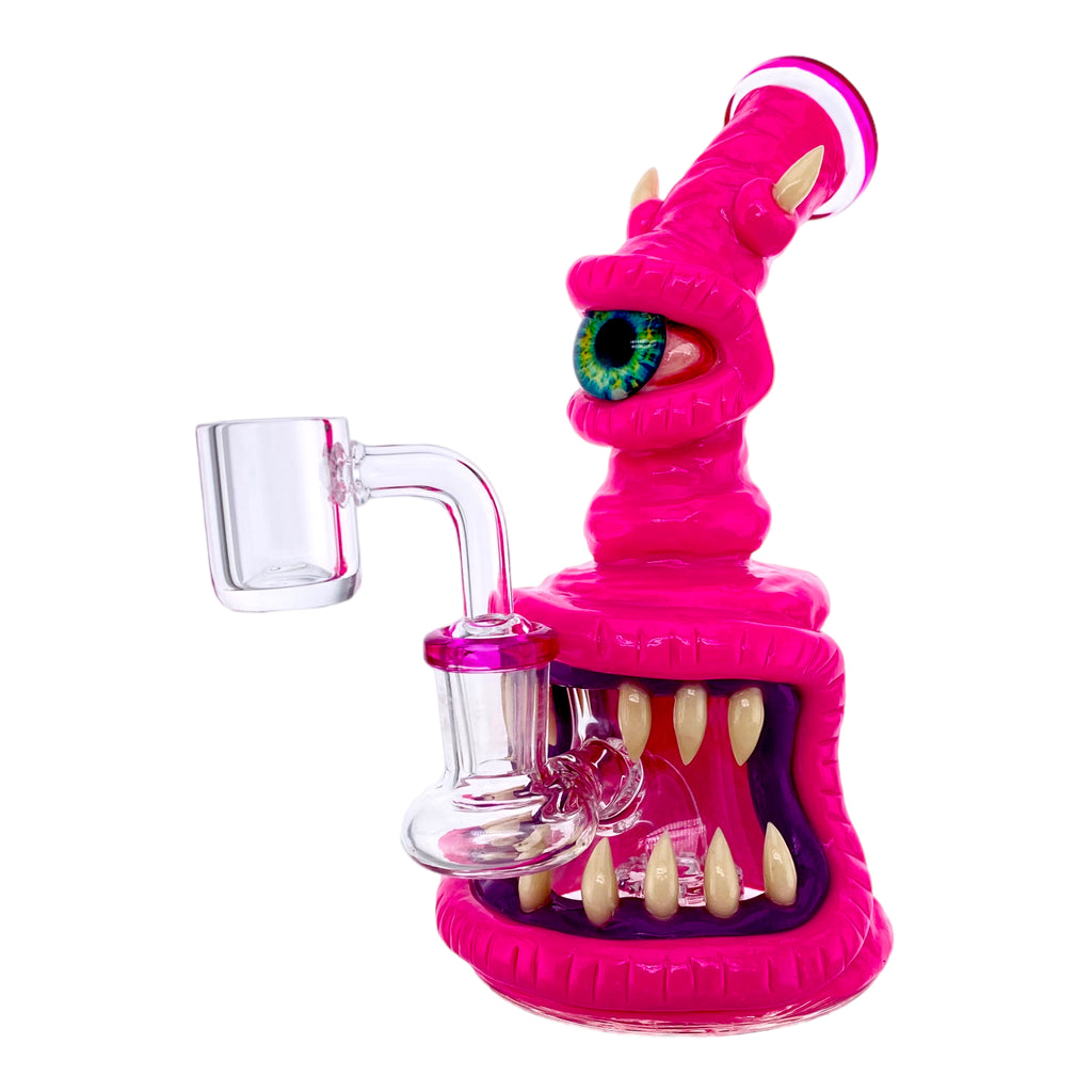 Pink Cyclops Monster Small Dab Rig